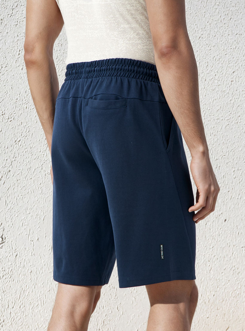 Panel Detail Performance Shorts with Drawstring Waist-men-clothing-bottoms-shorts-image-3