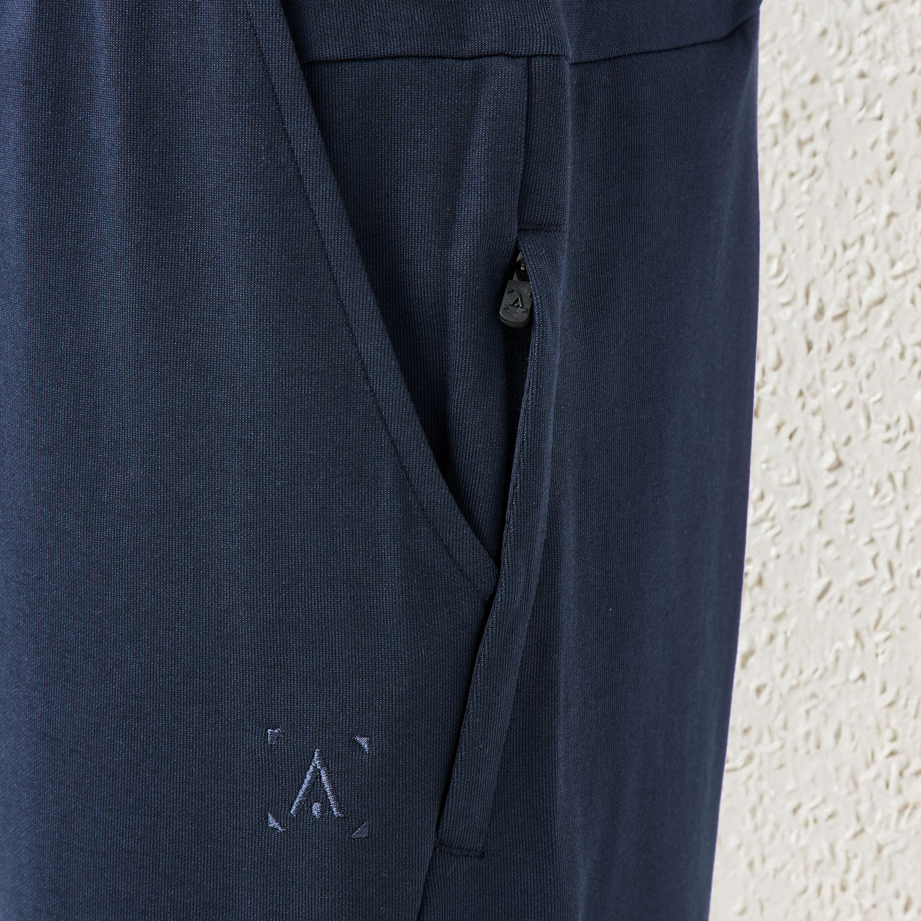 Panel Detail Performance Shorts with Drawstring Waist-men-clothing-bottoms-shorts-image-4