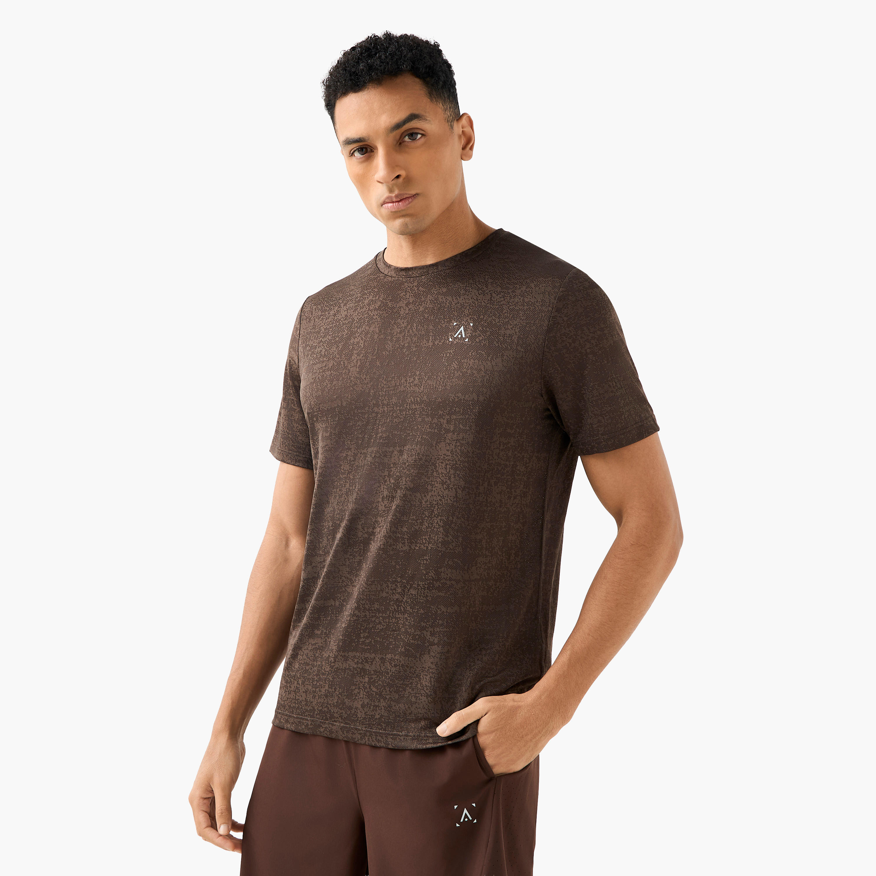 تيشيرت بيرفورمانس بارز الملمس للرجال-men-clothing-sportswearandactivewear-tshirtsandpolos-image-1