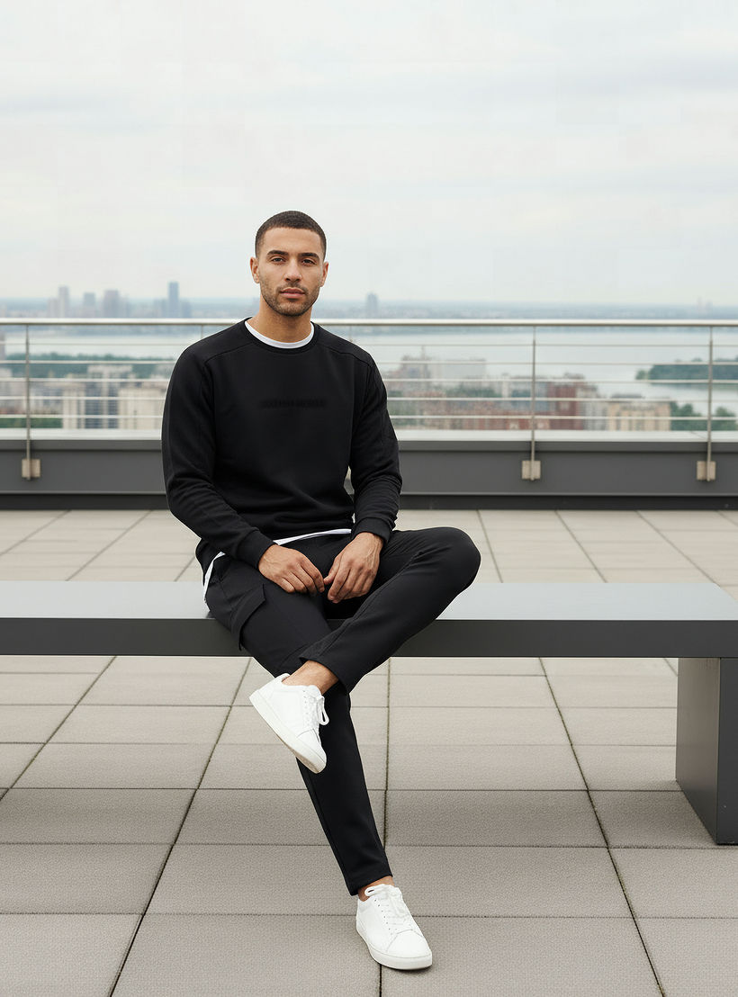 Men Performance Embossed Sweatshirt-men-winterwear-hoodiesandsweatshirts-image-5