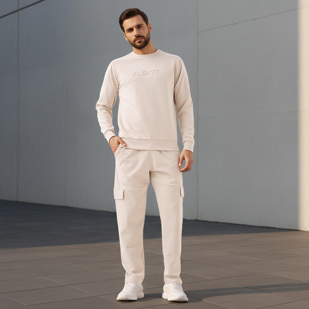 Men Performance Embossed Sweatshirt-men-winterwear-hoodiesandsweatshirts-image-2