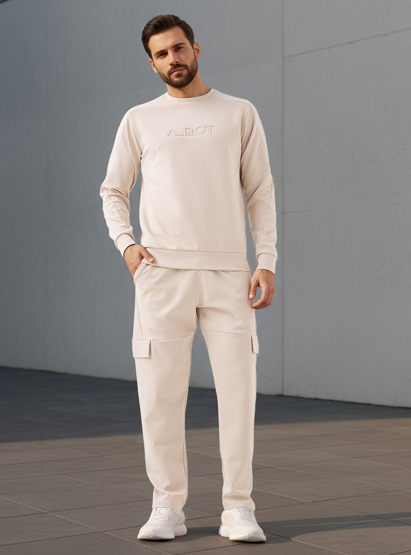 Men Performance Embossed Sweatshirt-men-winterwear-hoodiesandsweatshirts-image-2