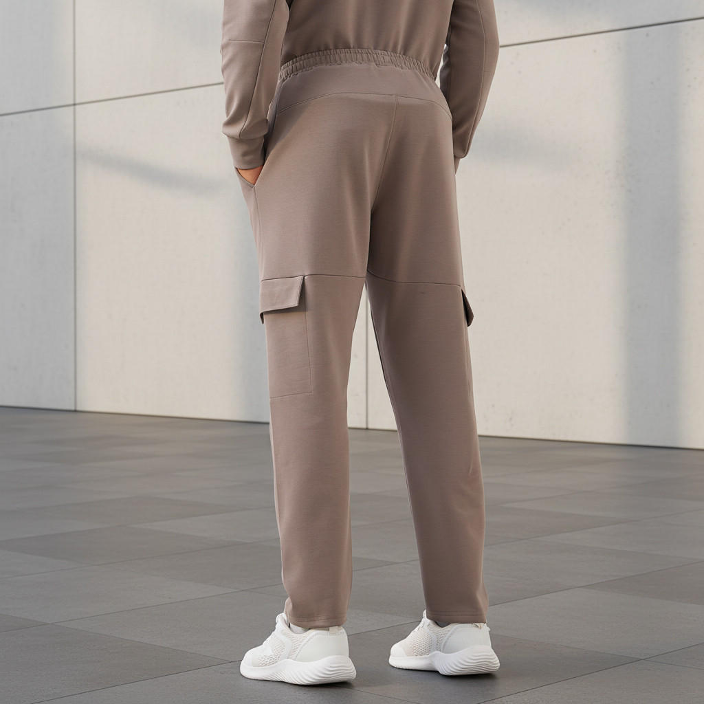 Men Regular Fit Cargo Joggers with Pockets-men-clothing-sportswearandactivewear-bottoms-joggers-image-3