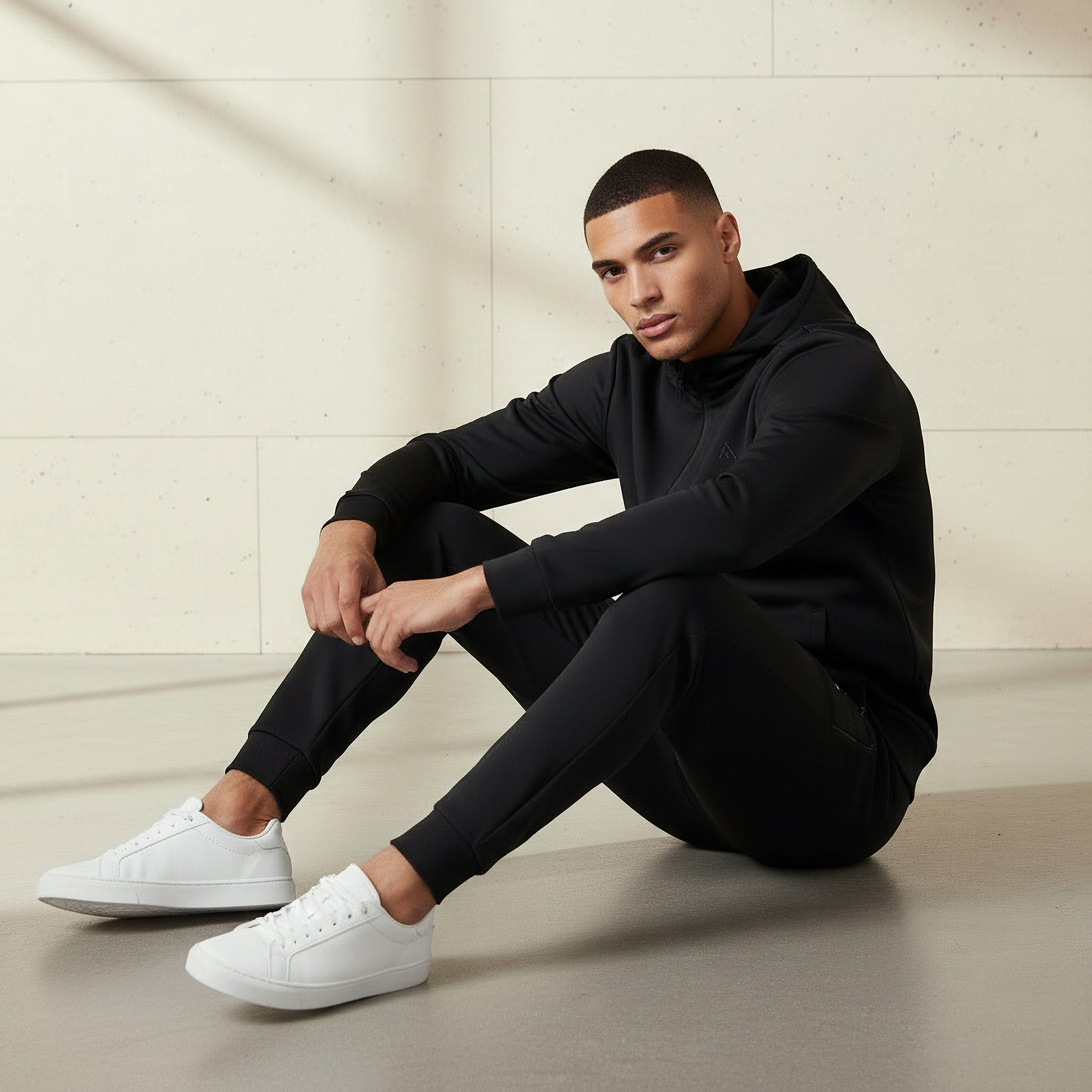 Men Performance Zip Through Hooded Jacket-men-winterwear-hoodiesandsweatshirts-image-5