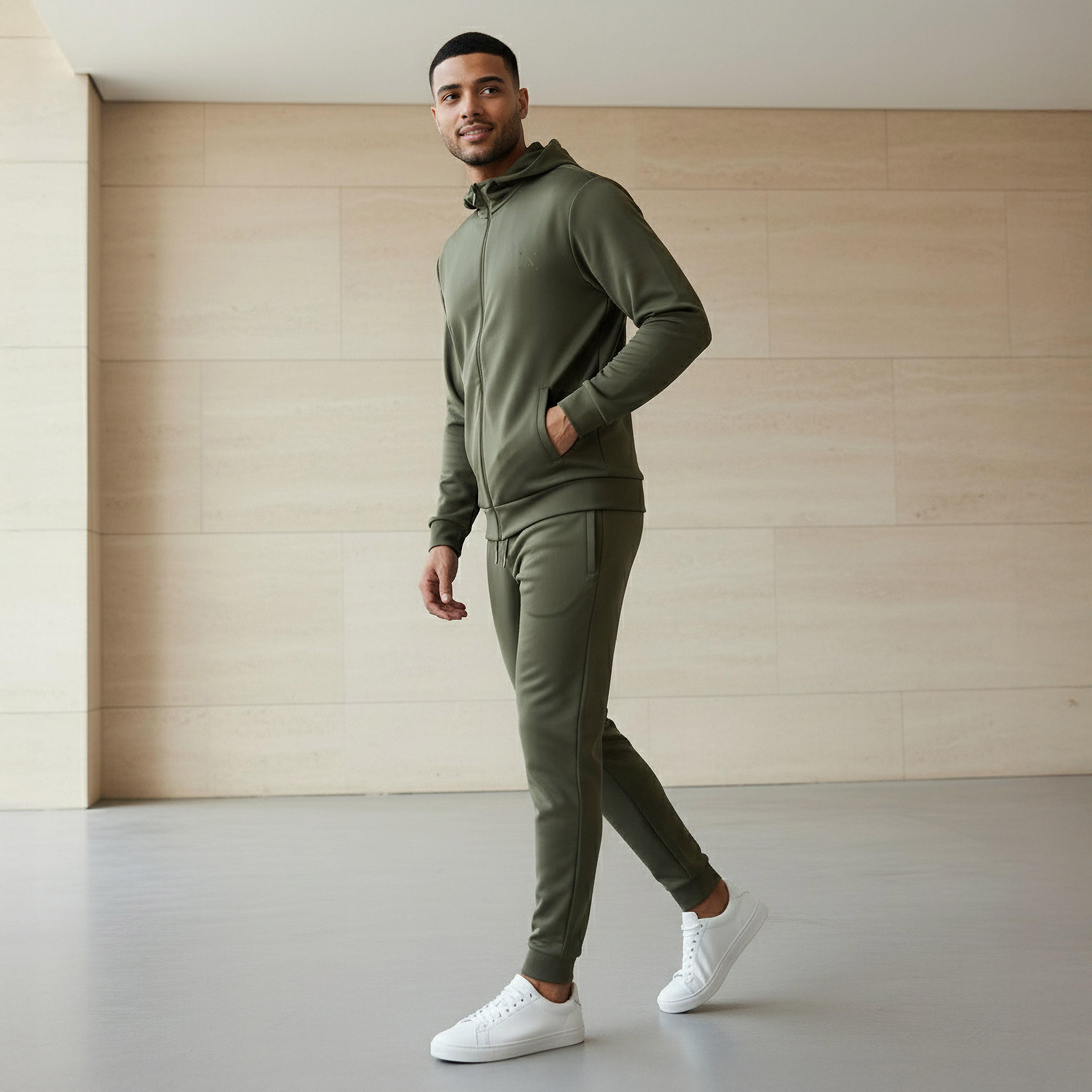 Men Performance Zip Through Hooded Jacket-men-winterwear-hoodiesandsweatshirts-image-2