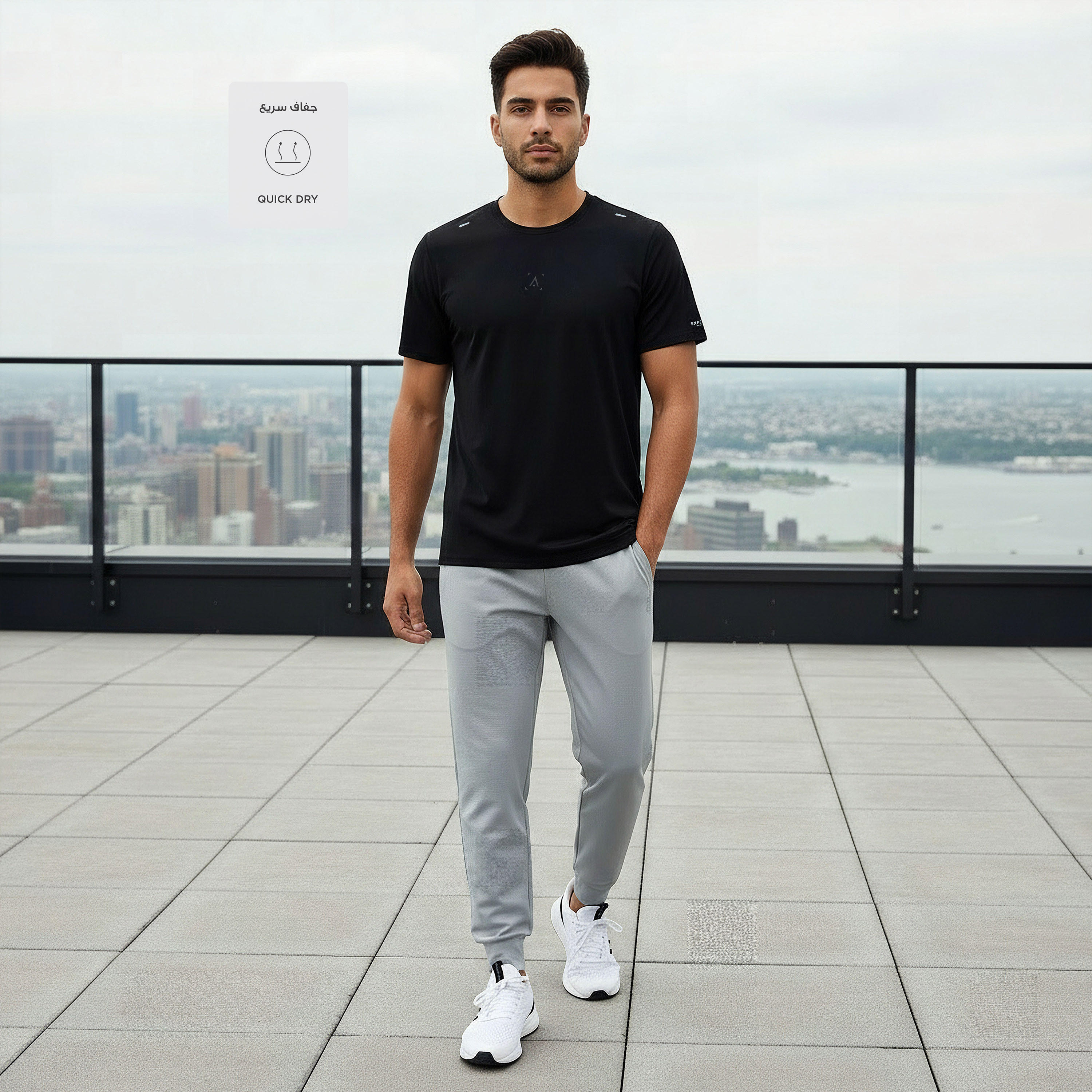 Men 2 Way Stretch Performance T-shirt-men-clothing-sportswearandactivewear-tshirtsandpolos-image-2