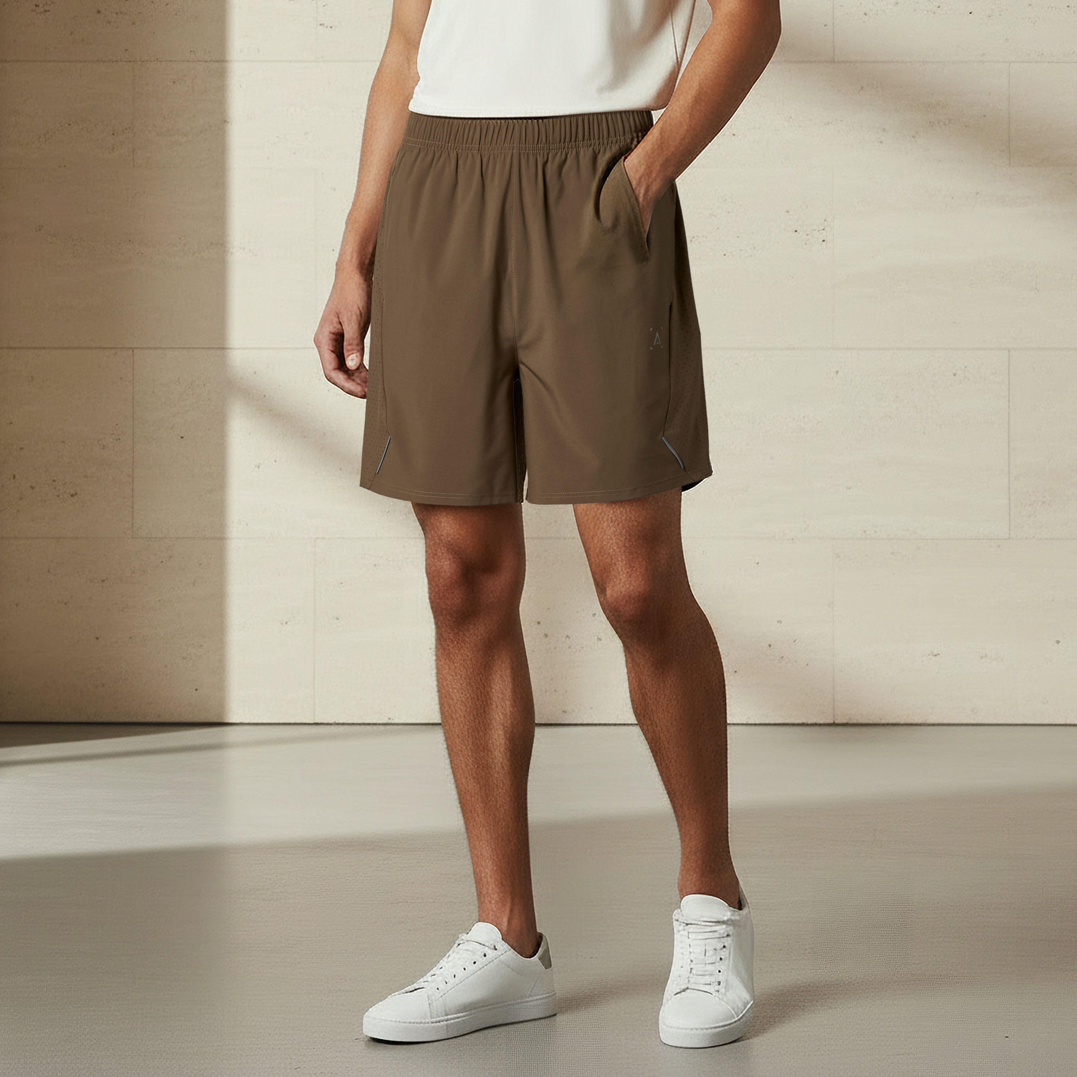 Men Performance Panel Sports Shorts-men-clothing-bottoms-shorts-image-1