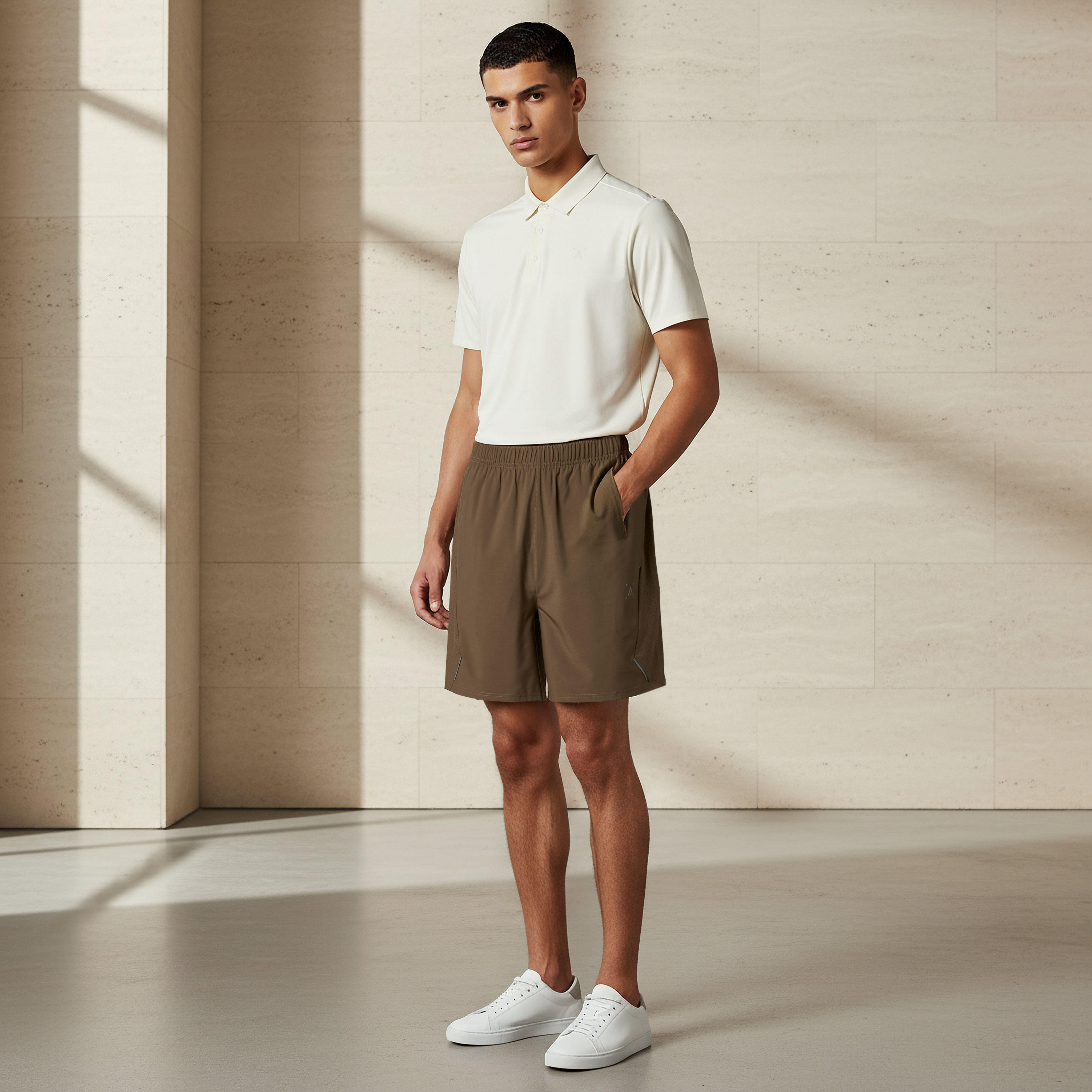 Men Performance Panel Sports Shorts-men-clothing-bottoms-shorts-image-2