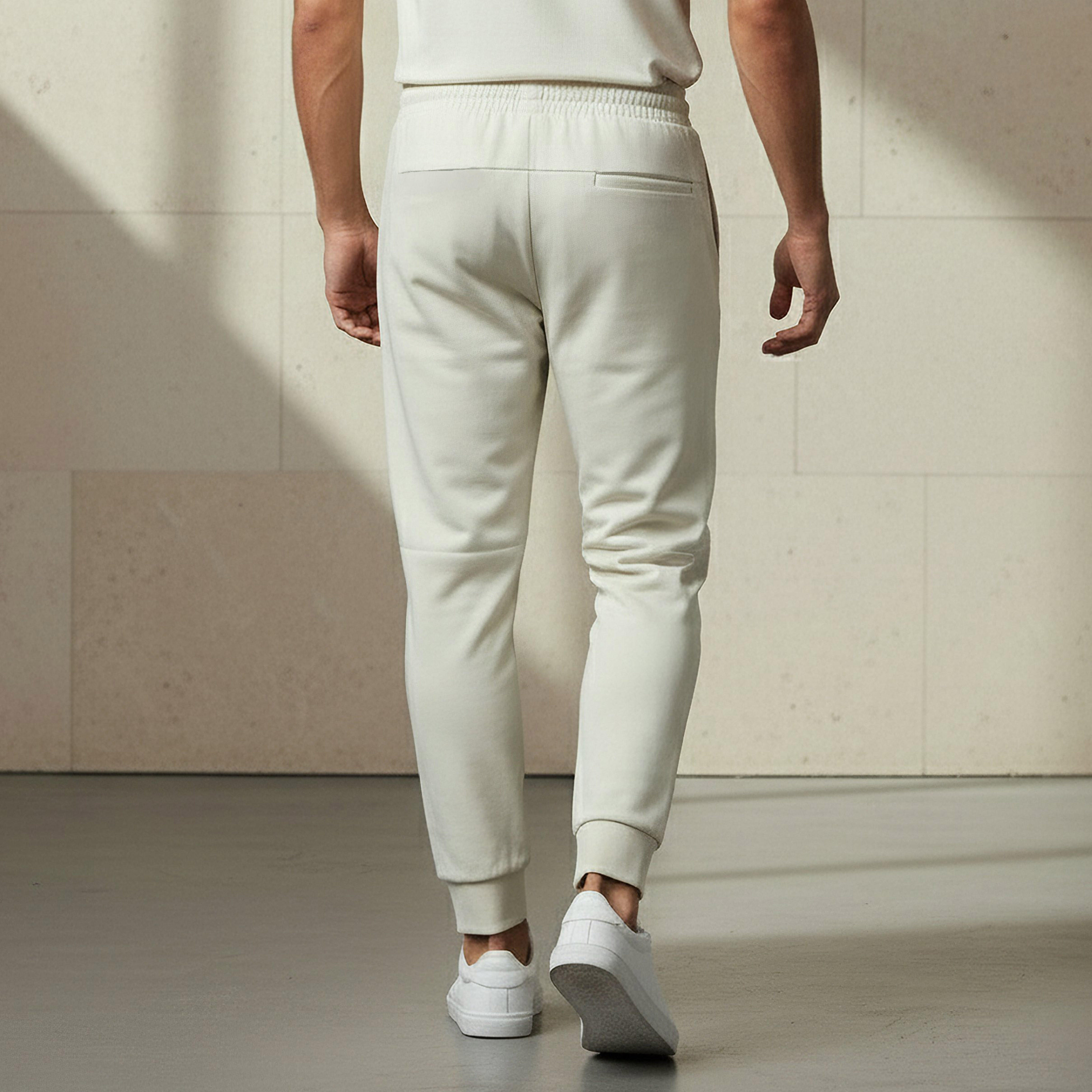 بنطلون رياضي غير قابل للتمدد مع جيوب للرجال-men-clothing-sportswearandactivewear-bottoms-joggers-image-2