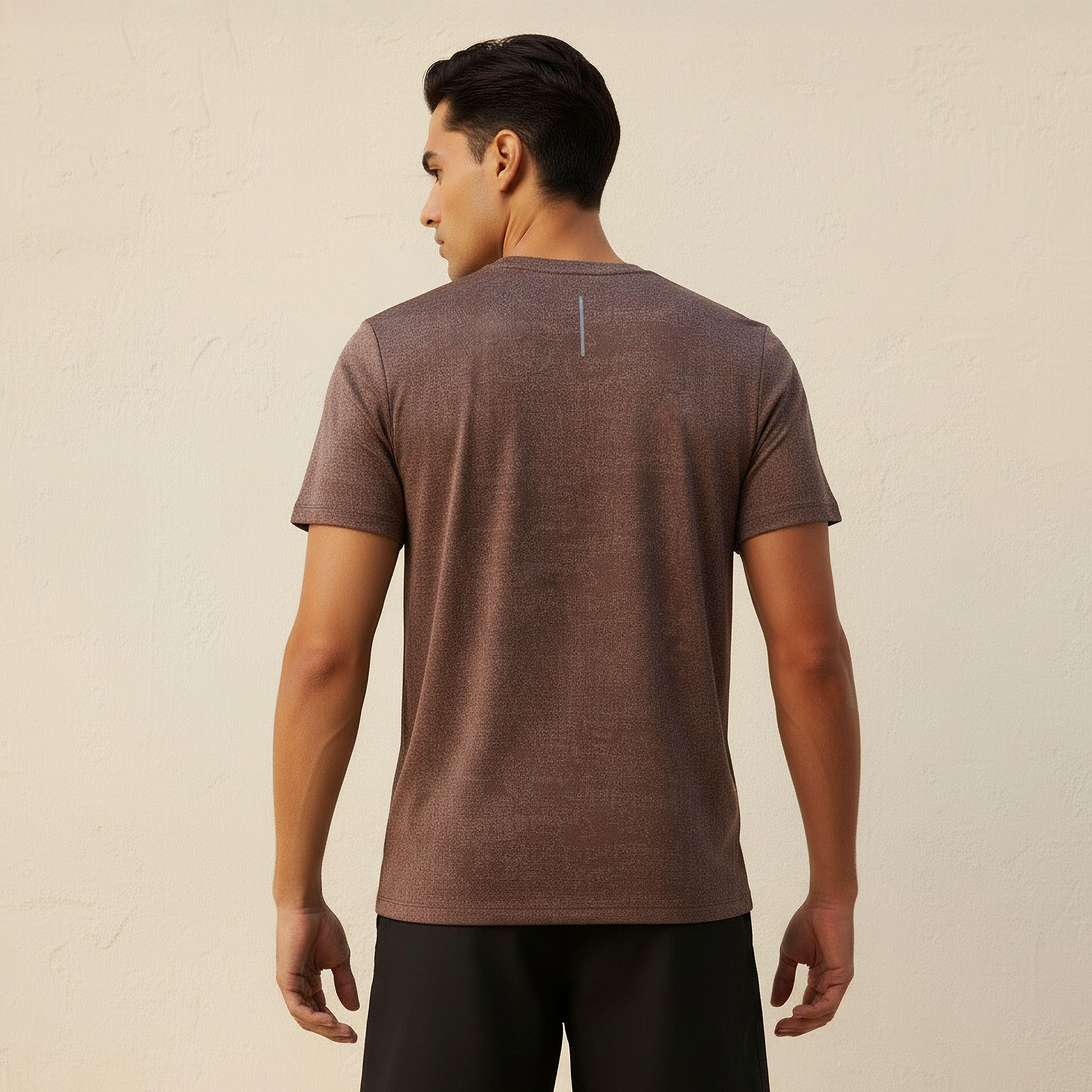 تيشيرت كور بيرفورمنس قابل للتمدد في اتجاهين مطاطي للرجال-men-clothing-sportswearandactivewear-tshirtsandpolos-image-1