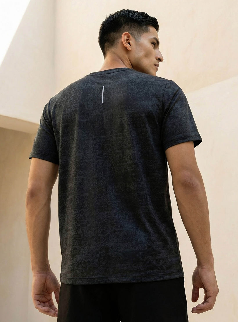 تيشيرت كور بيرفورمنس قابل للتمدد في اتجاهين مطاطي للرجال-men-clothing-sportswearandactivewear-tshirtsandpolos-image-1