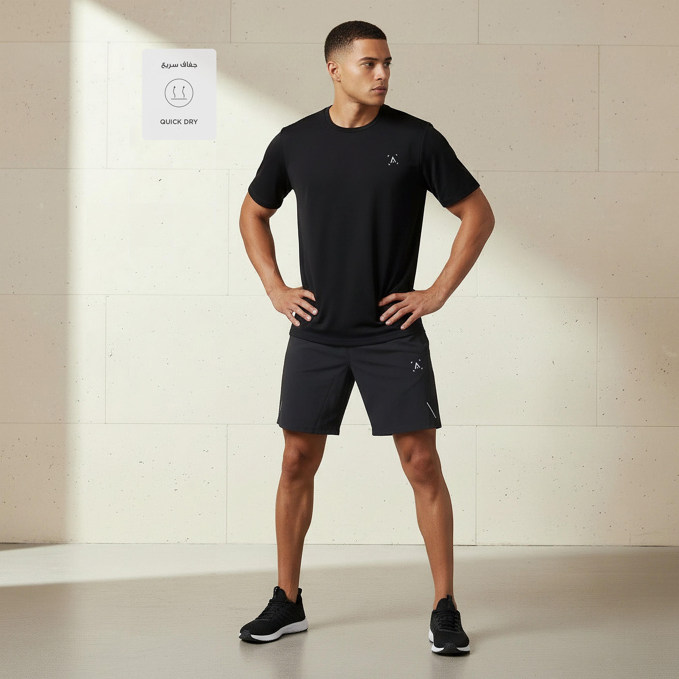 Men Performance Panelled Shorts-men-clothing-bottoms-shorts-image-2