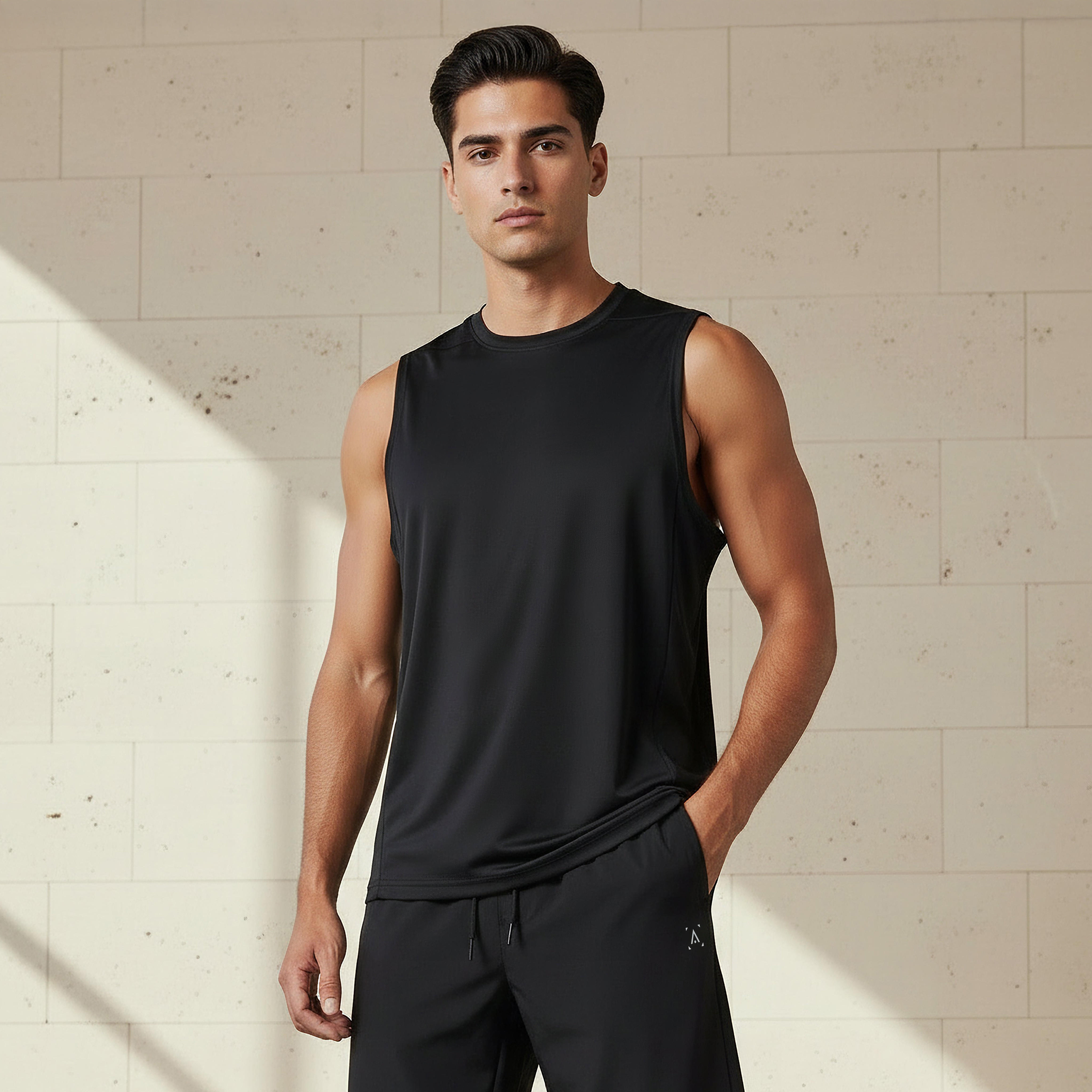 Men Running Sleeveless T-shirt-men-clothing-sportswearandactivewear-tshirtsandpolos-image-1