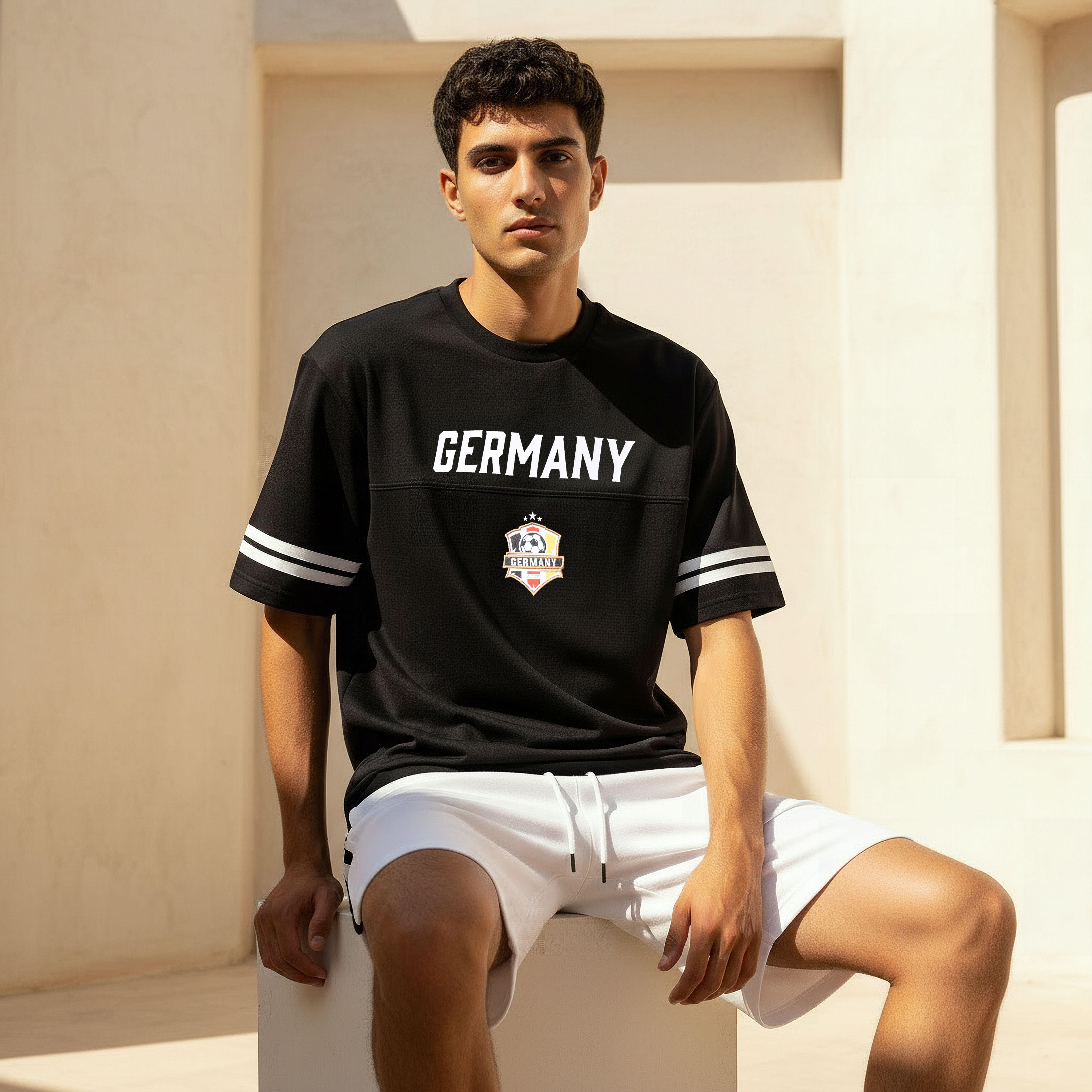 طقم ملابس منتخب ألمانيا لكرة القدم للرجال-men-clothing-sportswearandactivewear-tshirtsandpolos-image-4