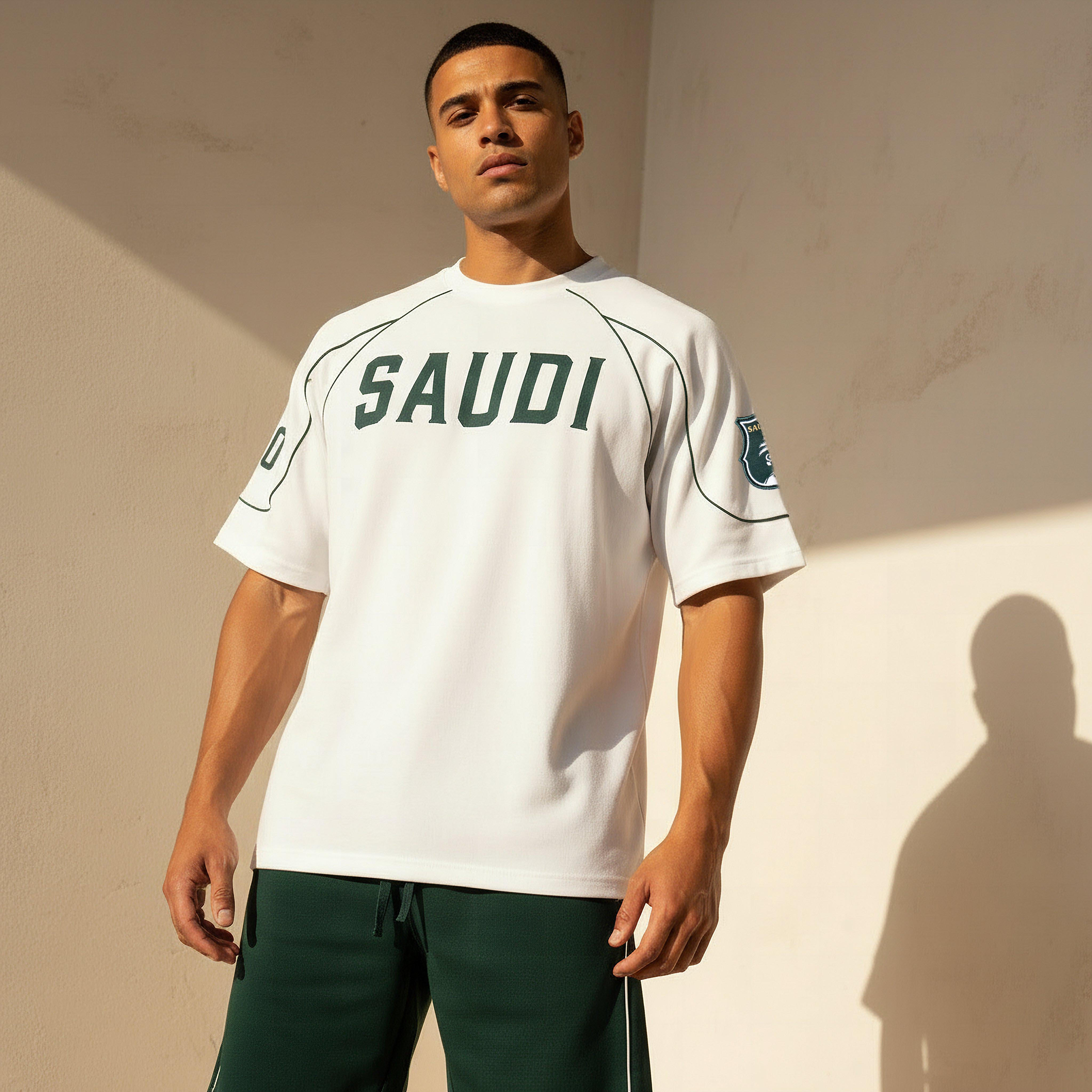 طقم ملابس منتخب السعودية لكرة القدم للرجال-men-clothing-sportswearandactivewear-tshirtsandpolos-image-1