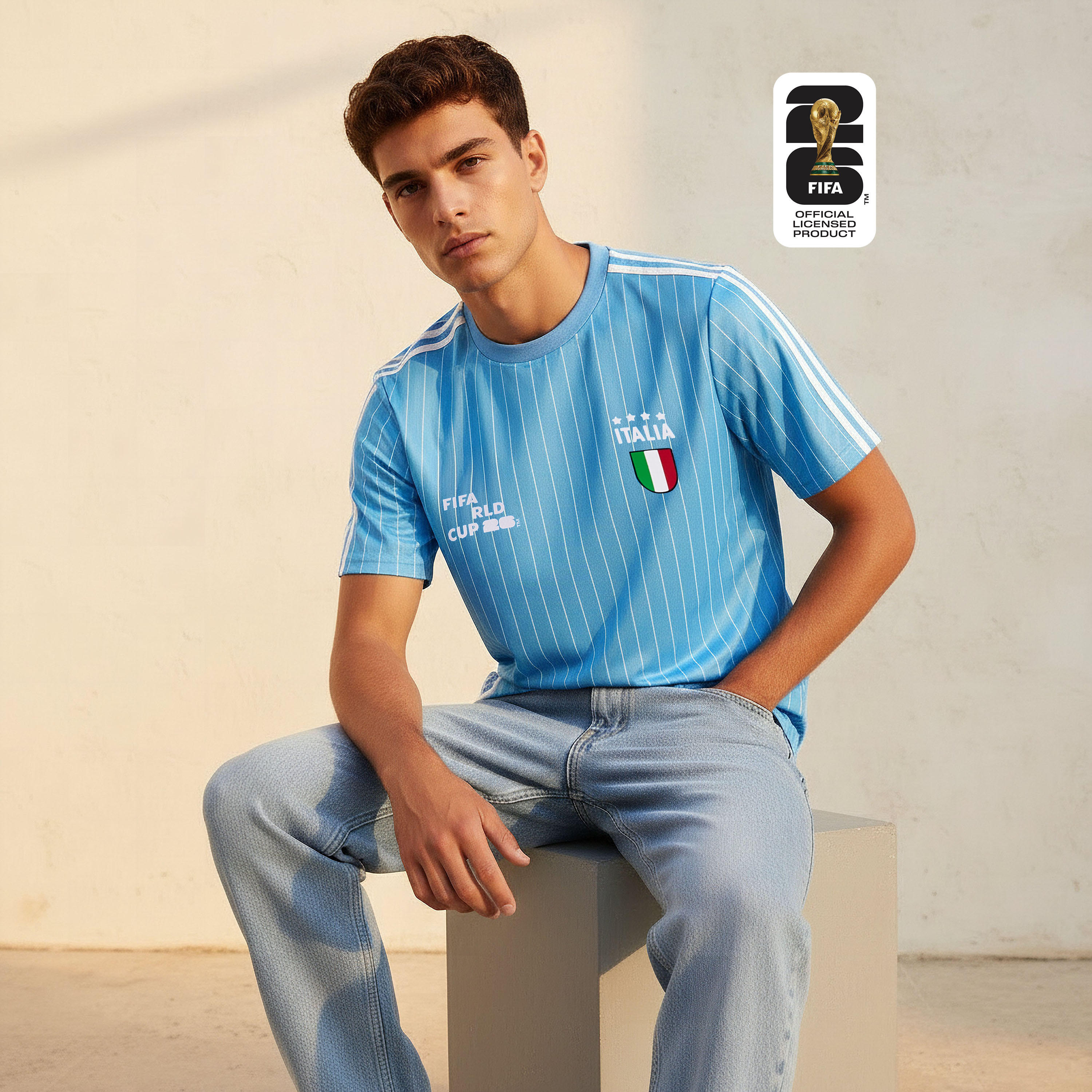 FIFA 26 Italy Men Crew Neck Short Sleeve T-shirt-men-clothing-sportswearandactivewear-tshirtsandpolos-image-1