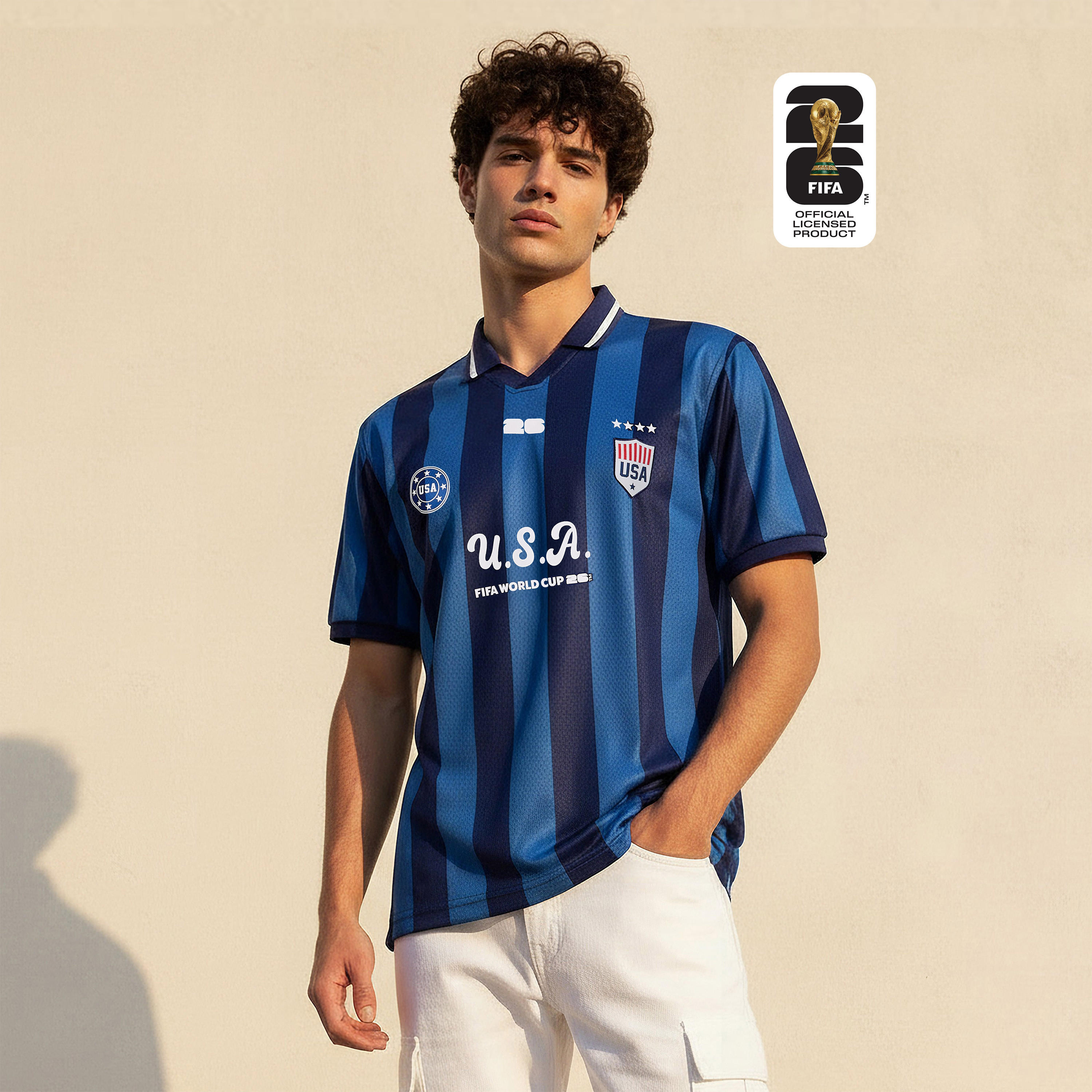 Men FIFA 26 USA Print Collared T-shirt-men-clothing-sportswearandactivewear-tshirtsandpolos-image-1