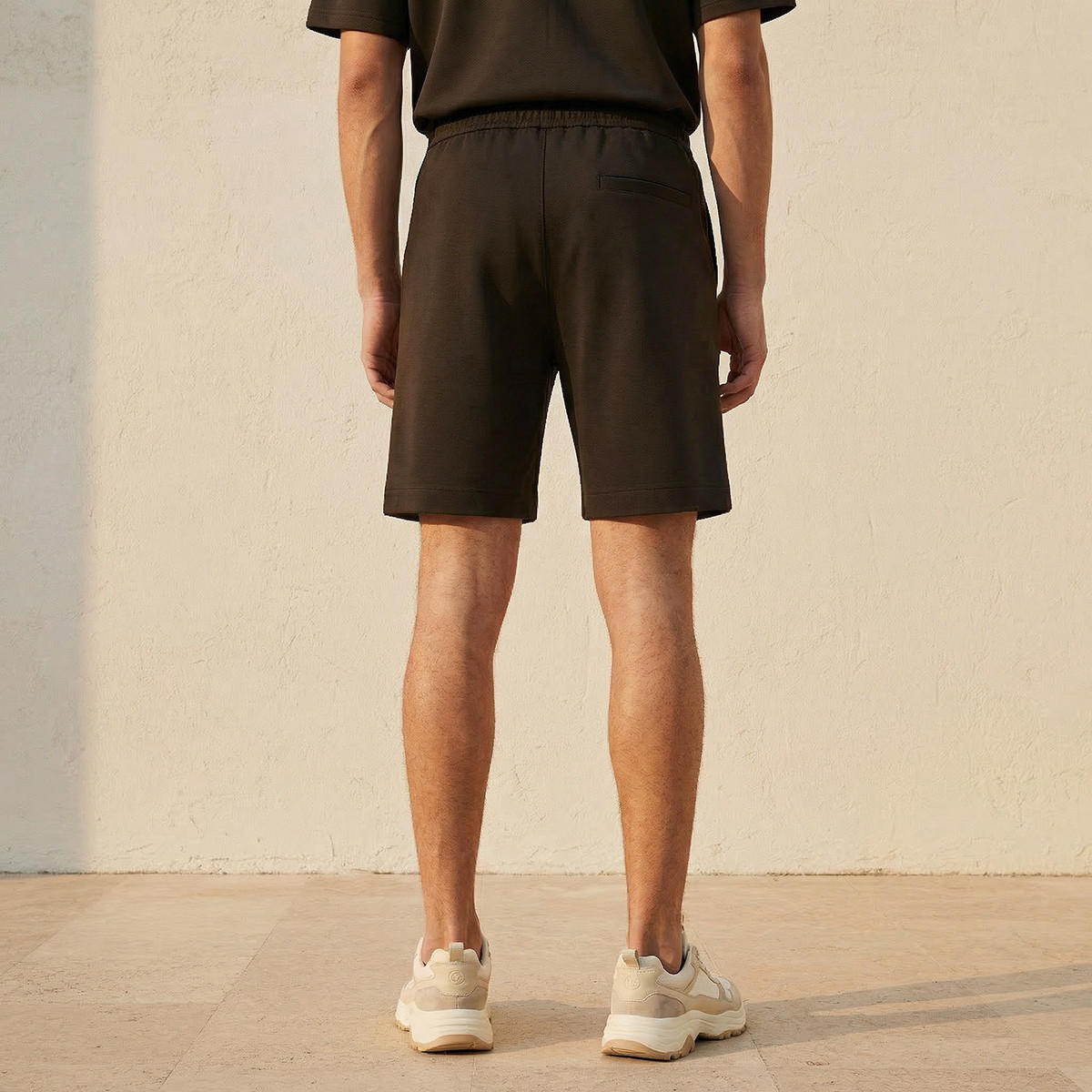 شورت رجالي بقصة مريحة من لاف بانجولين-men-clothing-bottoms-shorts-image-4