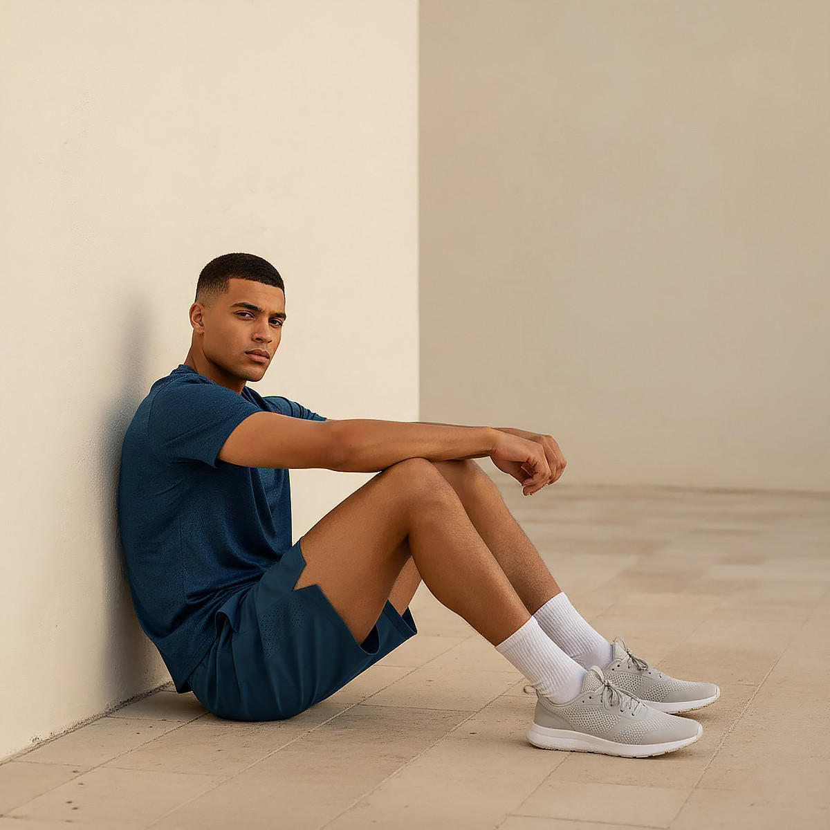 Men Performance Perforated Panel Shorts-men-clothing-bottoms-shorts-image-3
