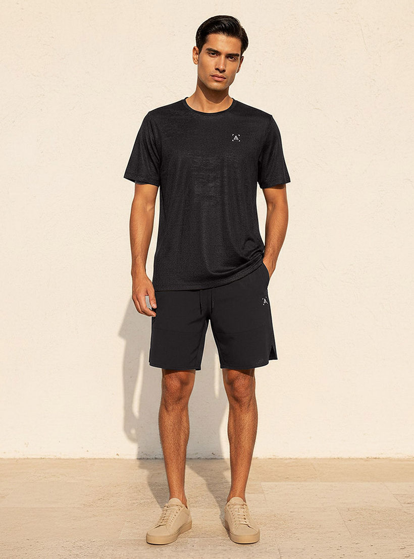 تيشيرت أداء مرن بـ4 اتجاهات للرجال-men-clothing-sportswearandactivewear-tshirtsandpolos-image-3