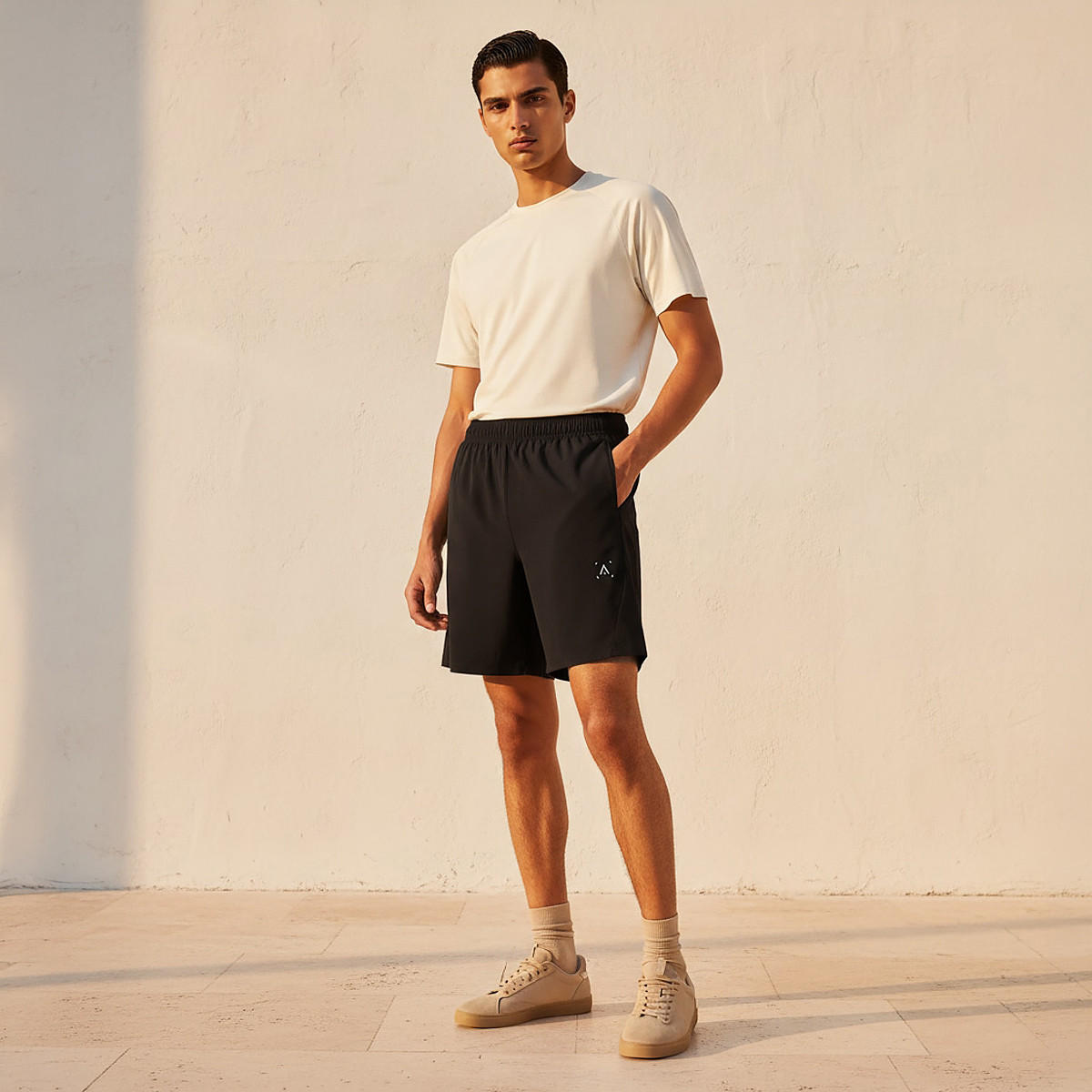 Perforated Panel Performance Shorts-men-clothing-bottoms-shorts-image-3