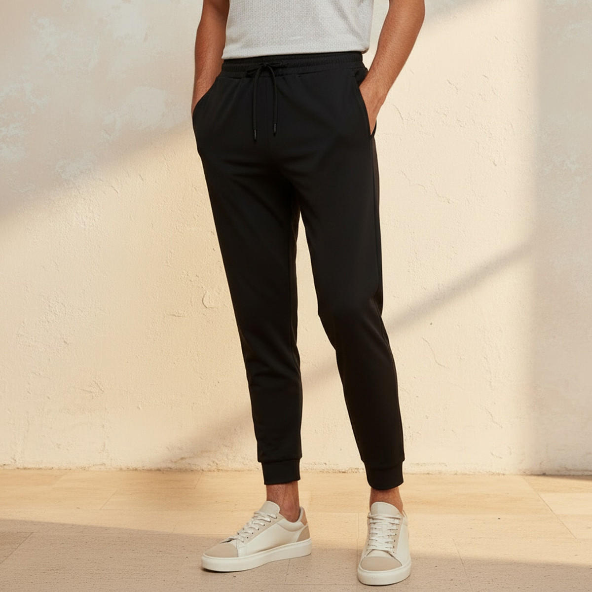 Men 4-Way Stretch Joggers-men-clothing-sportswearandactivewear-tracksuits-image-1