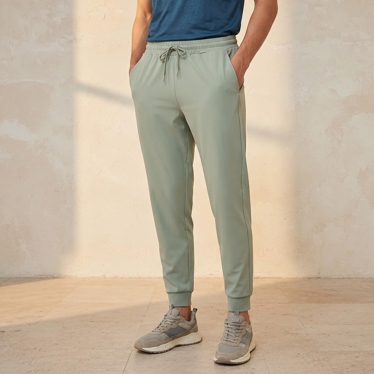 بنطلون رياضي للرجال قابل للتمدد في 4 اتجاهات-men-clothing-sportswearandactivewear-tracksuits-image-1