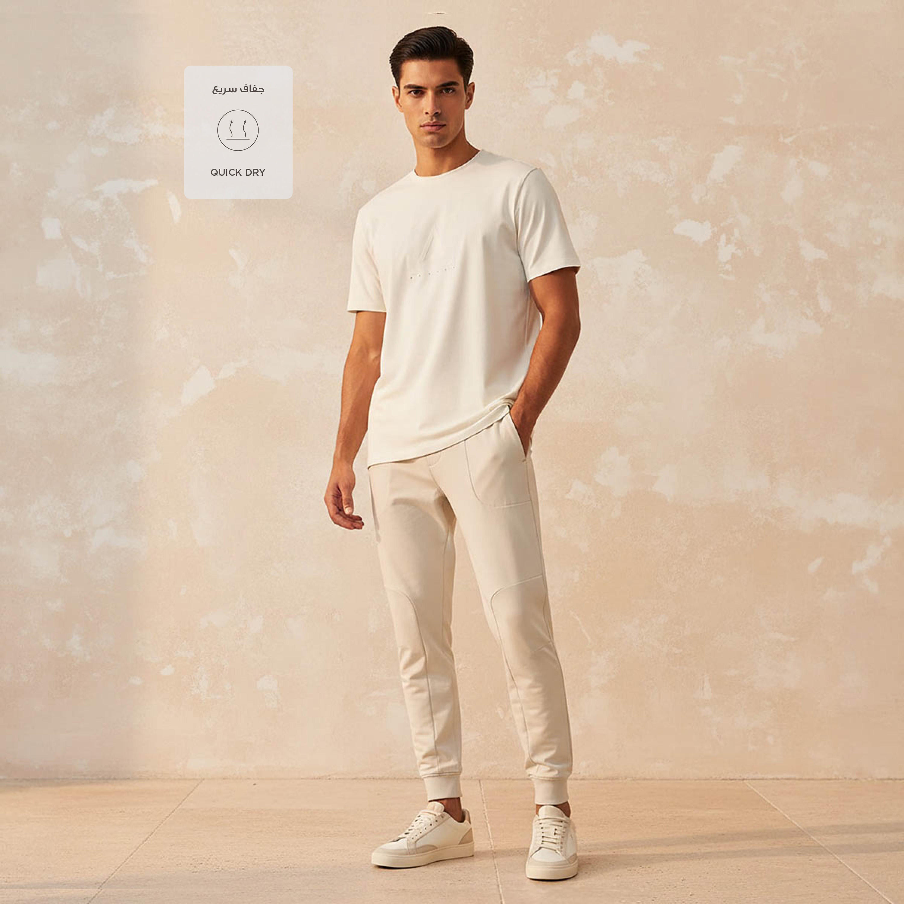Men Embossed Detail 2 Way Stretch T-shirt-men-clothing-sportswearandactivewear-tshirtsandpolos-image-3