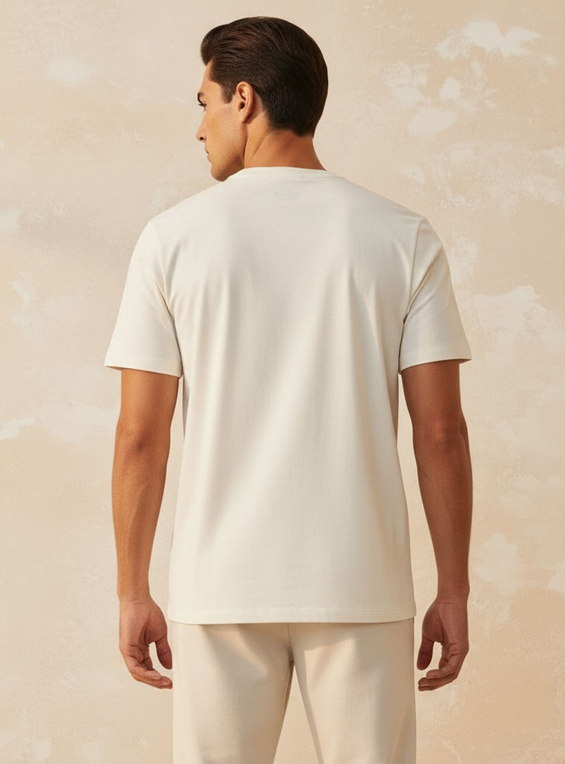 Men Embossed Detail 2 Way Stretch T-shirt-men-clothing-sportswearandactivewear-tshirtsandpolos-image-4