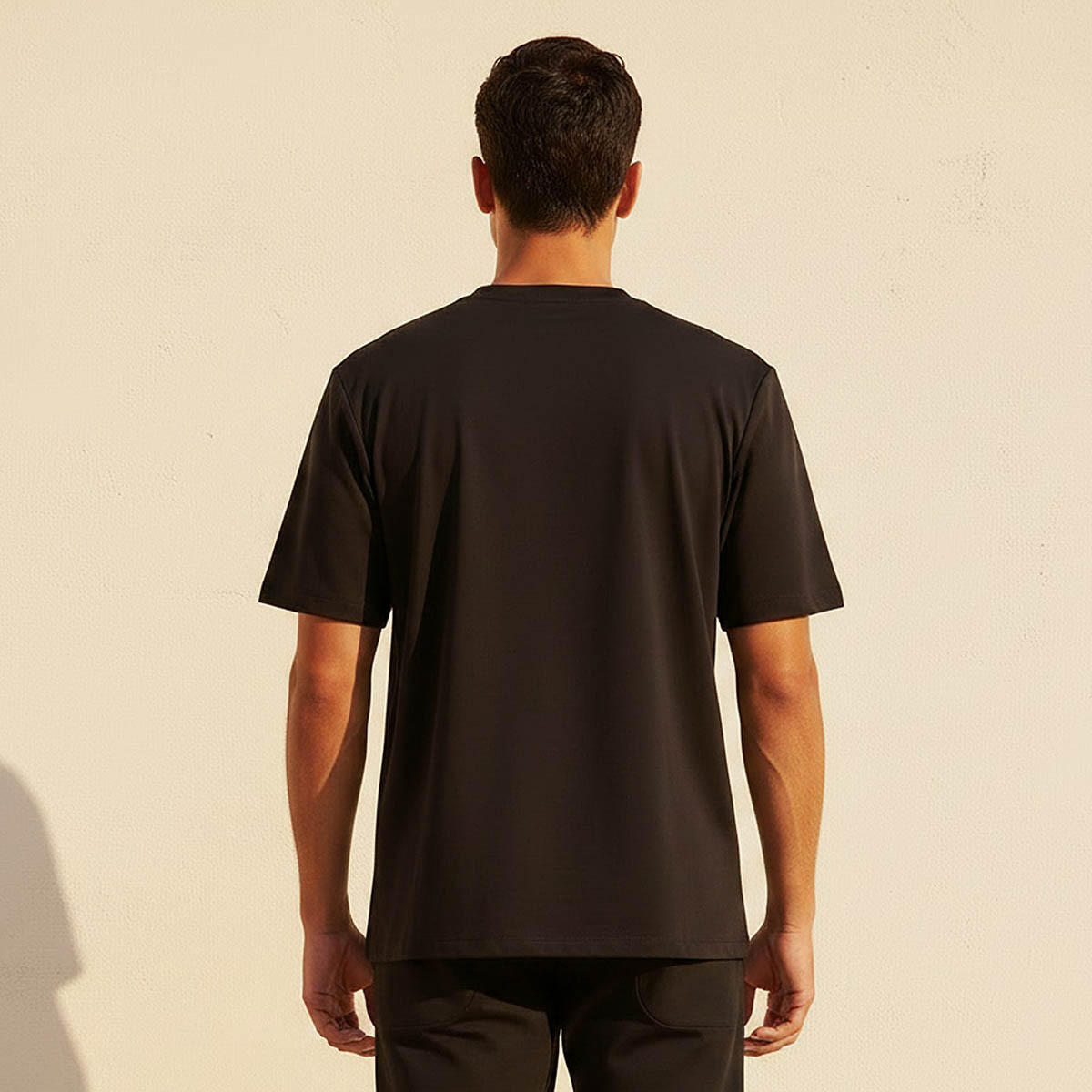 Men Embossed Detail 2 Way Stretch T-shirt-men-clothing-sportswearandactivewear-tshirtsandpolos-image-4