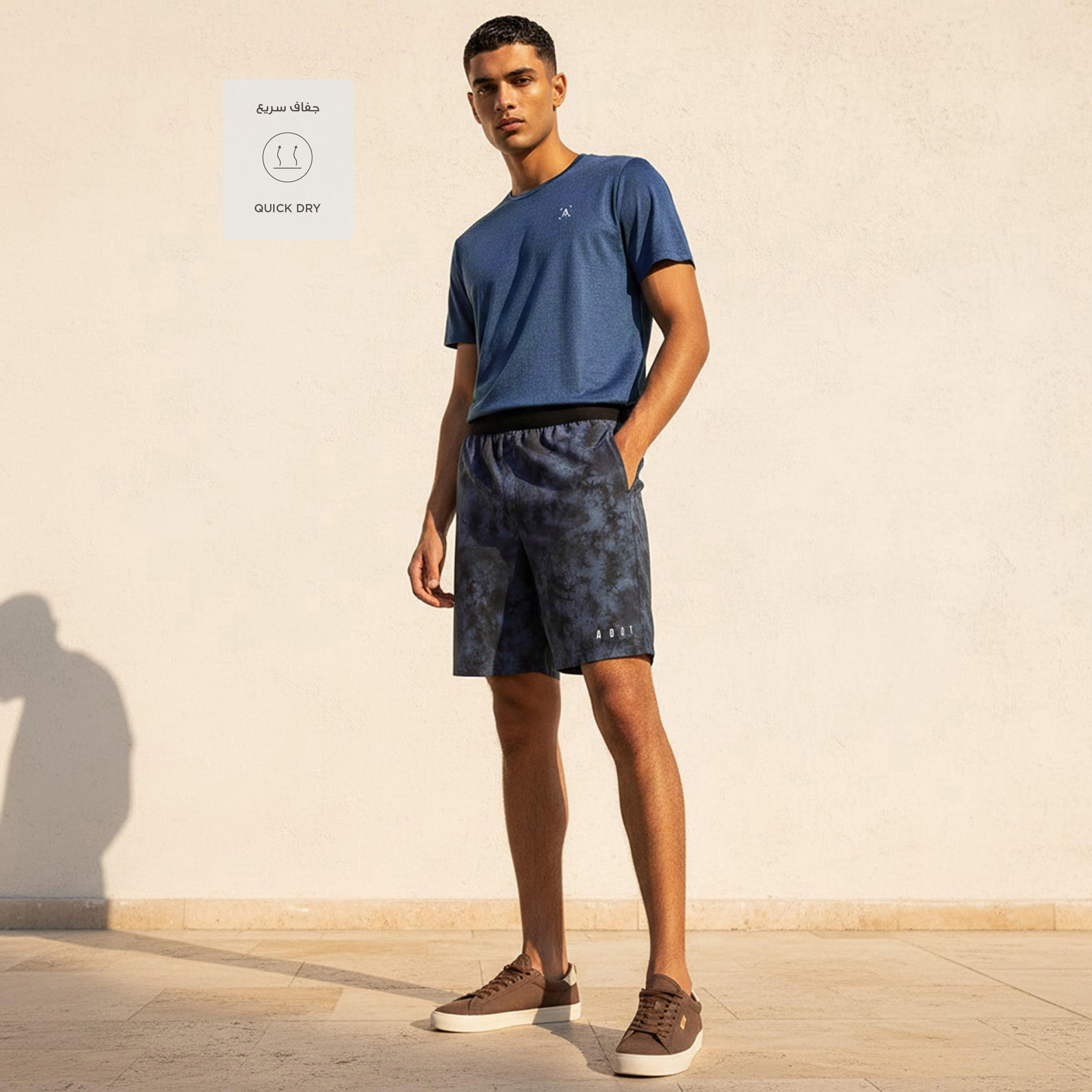 Men 2-Way Stretch Printed Shorts-men-clothing-bottoms-shorts-image-3