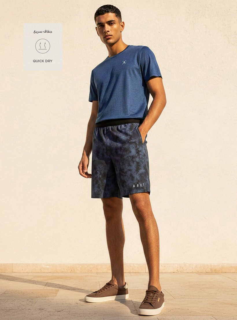 Men 2-Way Stretch Printed Shorts-men-clothing-bottoms-shorts-image-3
