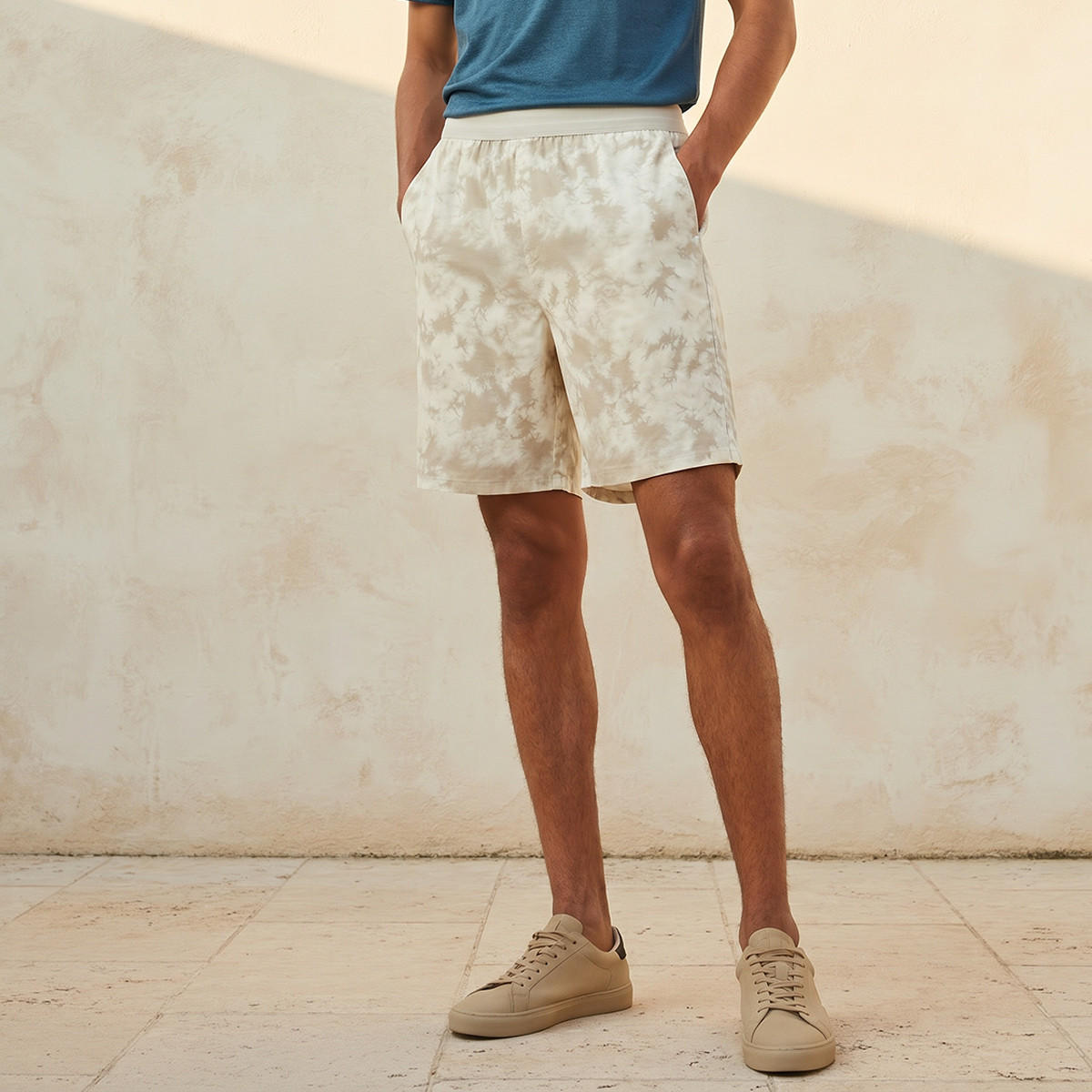 شورت بطبعات قابل للتمدد في اتجاهين للرجال-men-clothing-bottoms-shorts-image-1