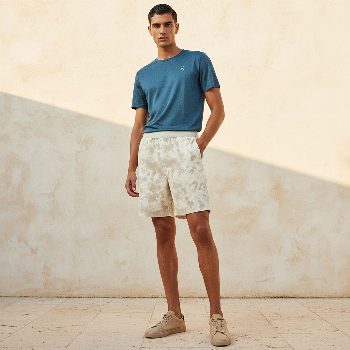 شورت بطبعات قابل للتمدد في اتجاهين للرجال-men-clothing-bottoms-shorts-image-3