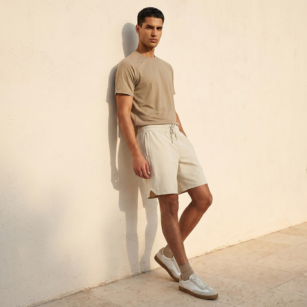 Men Cut and Sew Shorts-men-clothing-bottoms-shorts-image-3
