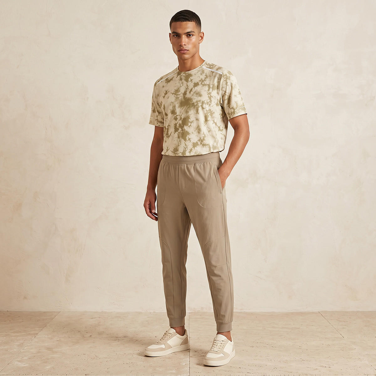 Men Panelled 4 Way Stretch Joggers-men-clothing-sportswearandactivewear-bottoms-joggers-image-3