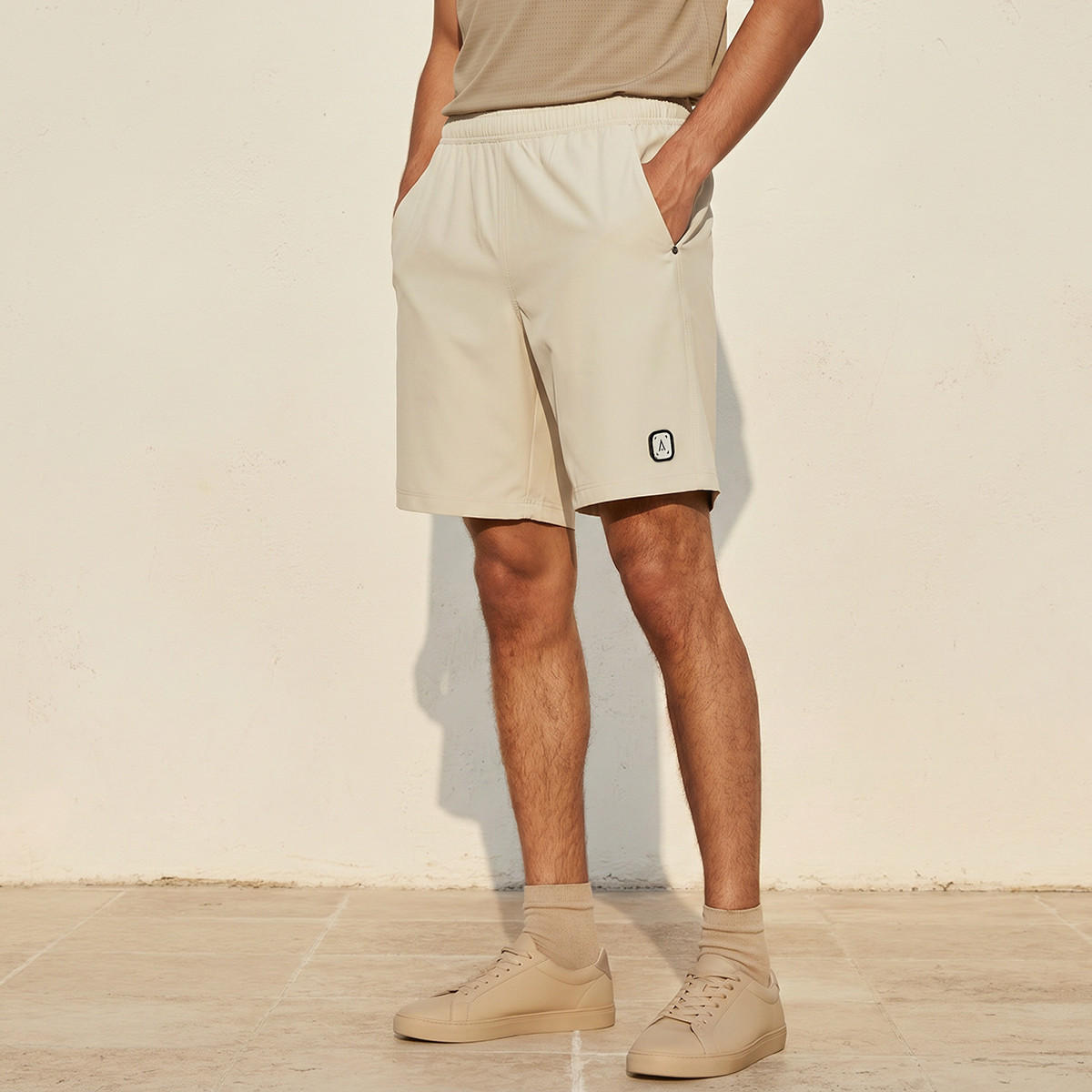 Men 4-Way Stretch Performance Shorts-men-clothing-bottoms-shorts-image-1