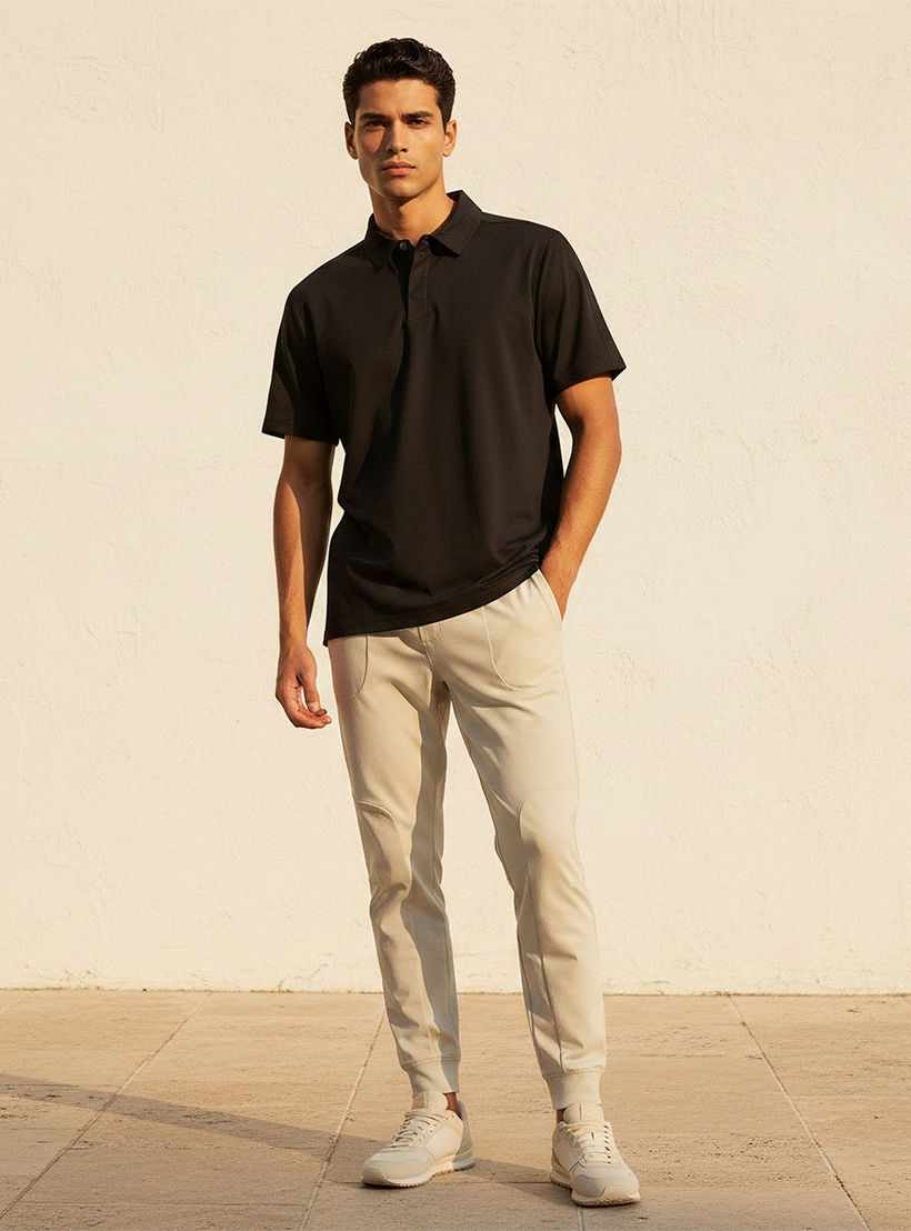 تيشيرت بولو مرن بياقة كلاسيكية أنيقة-men-clothing-sportswearandactivewear-tshirtsandpolos-image-3