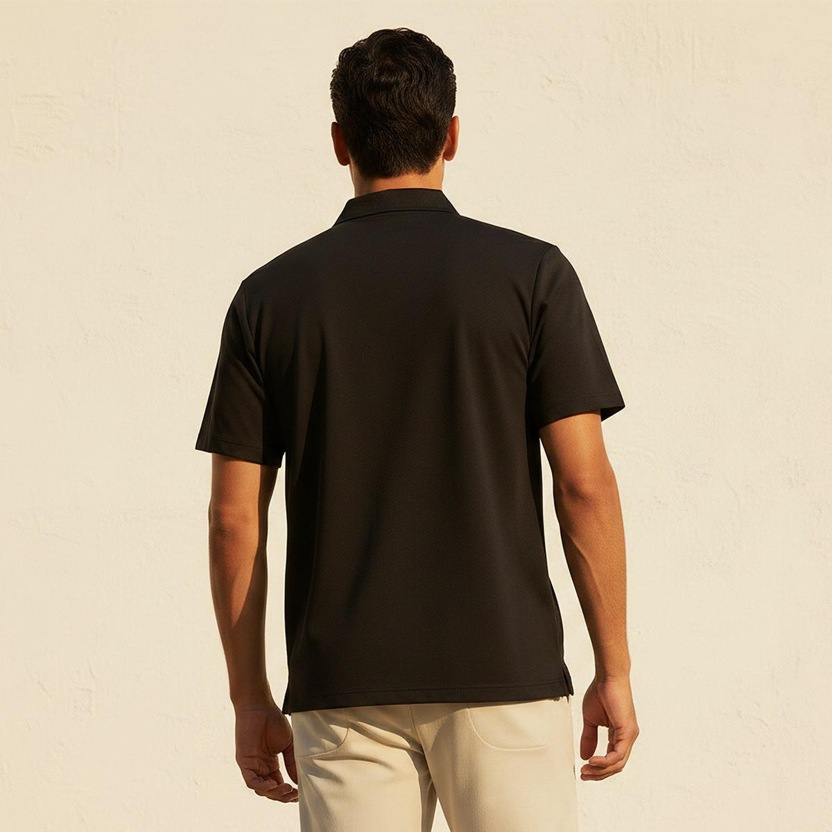 تيشيرت بولو مرن بياقة كلاسيكية أنيقة-men-clothing-sportswearandactivewear-tshirtsandpolos-image-4