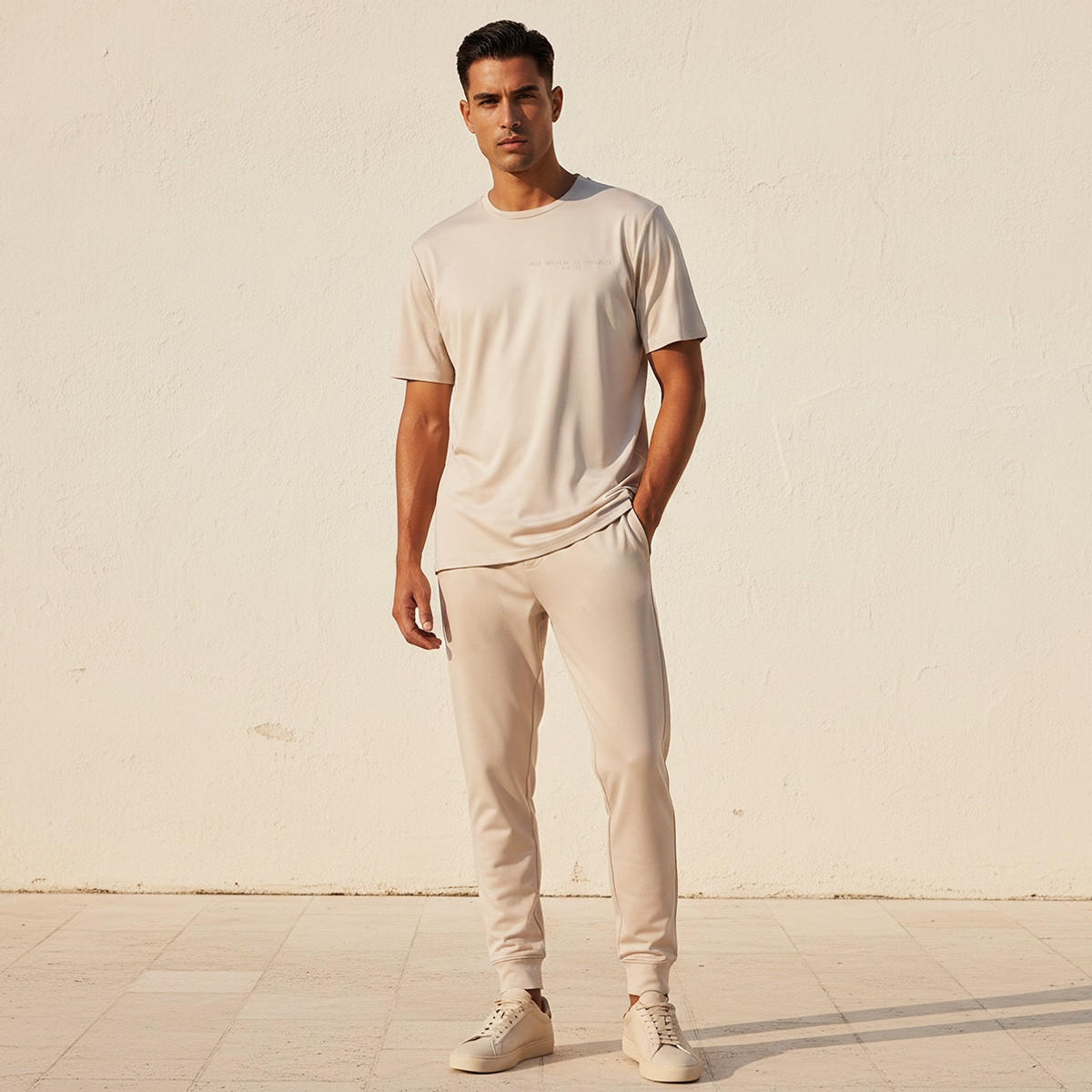 تيشيرت ناعم الملمس بقصة عادية-men-clothing-sportswearandactivewear-tshirtsandpolos-image-3