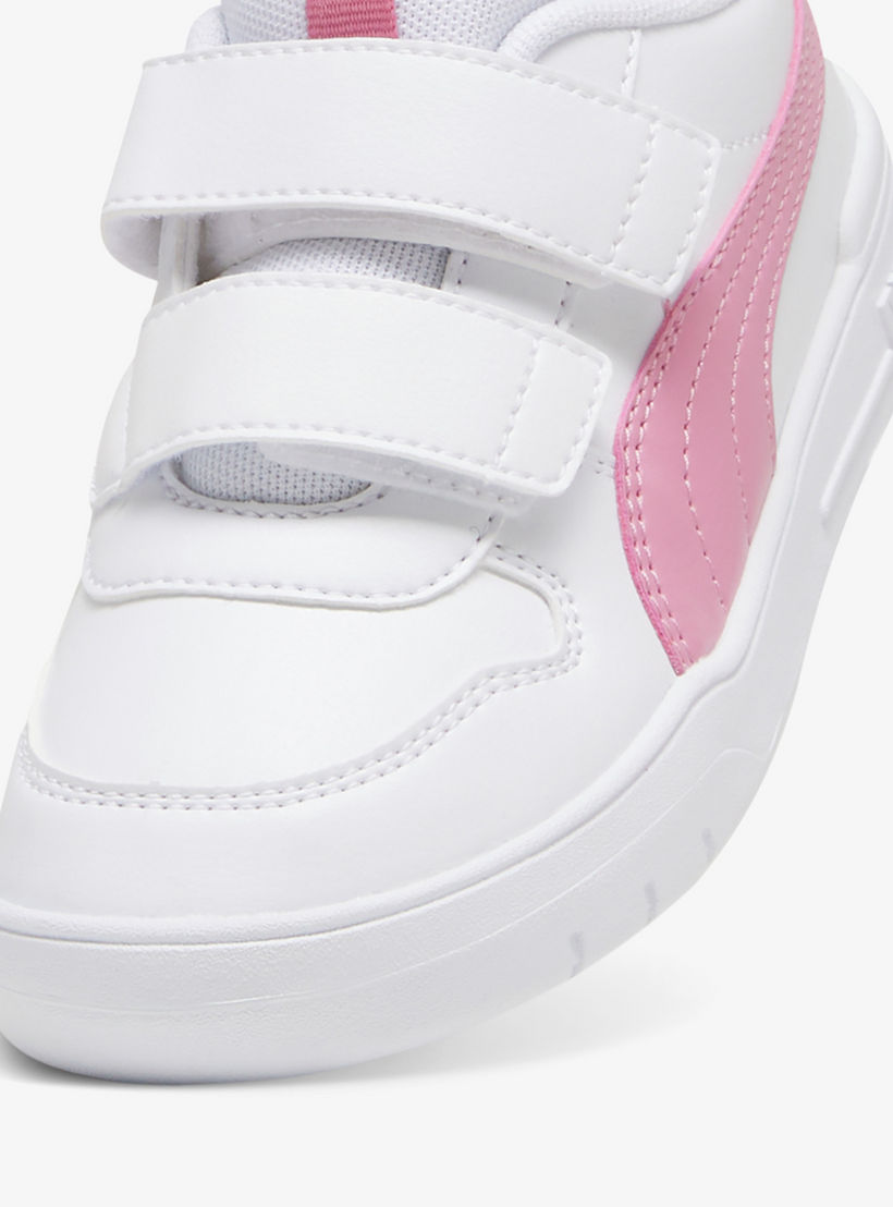 Puma Girls' Panelled Sports Shoes with Hook and Loop Closure - Multiflex SL V PS-baby-girls-shoes-closedshoes-image-6