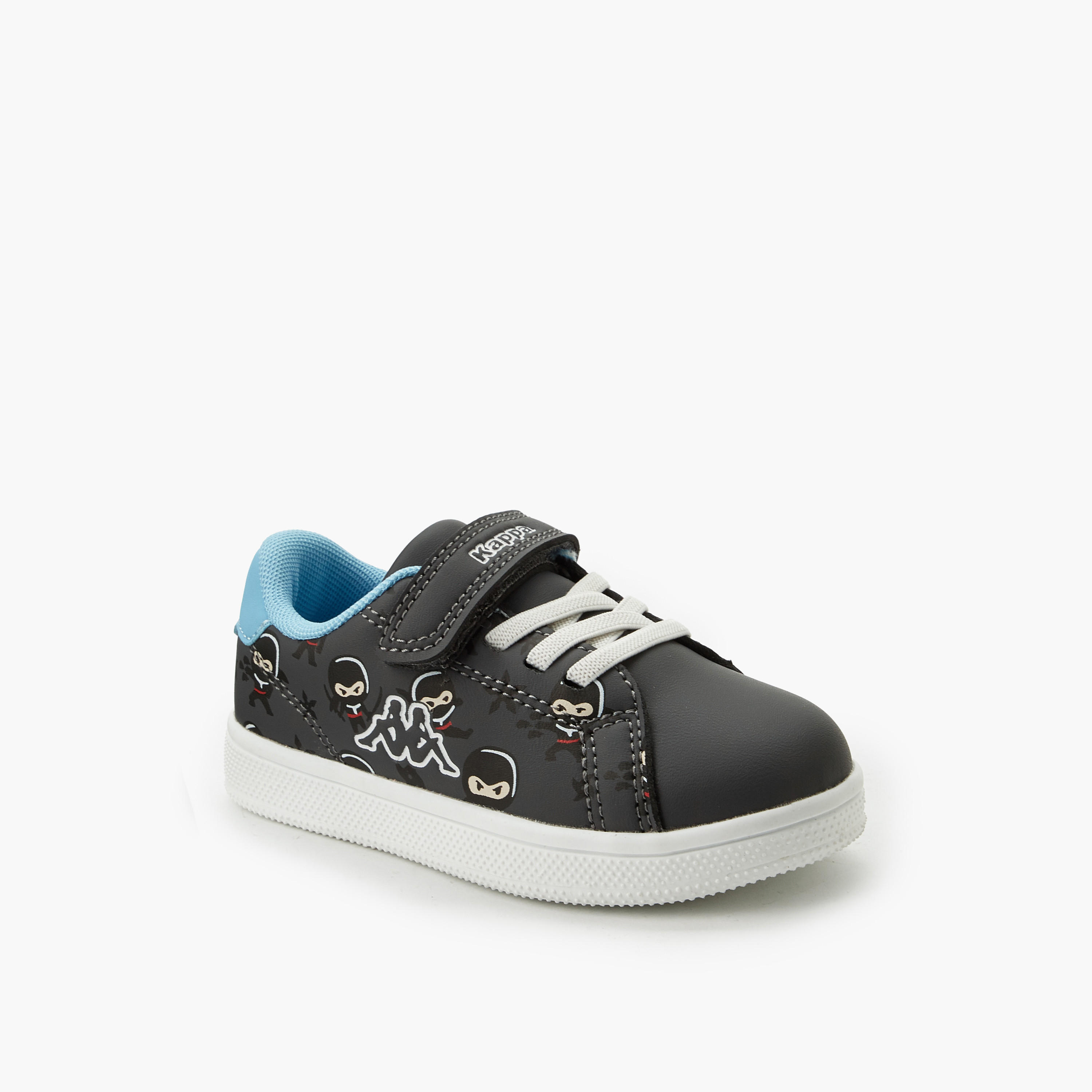 Kappa Boys Hook & Loop Sports Shoes-boys-shoes-sports-image-2