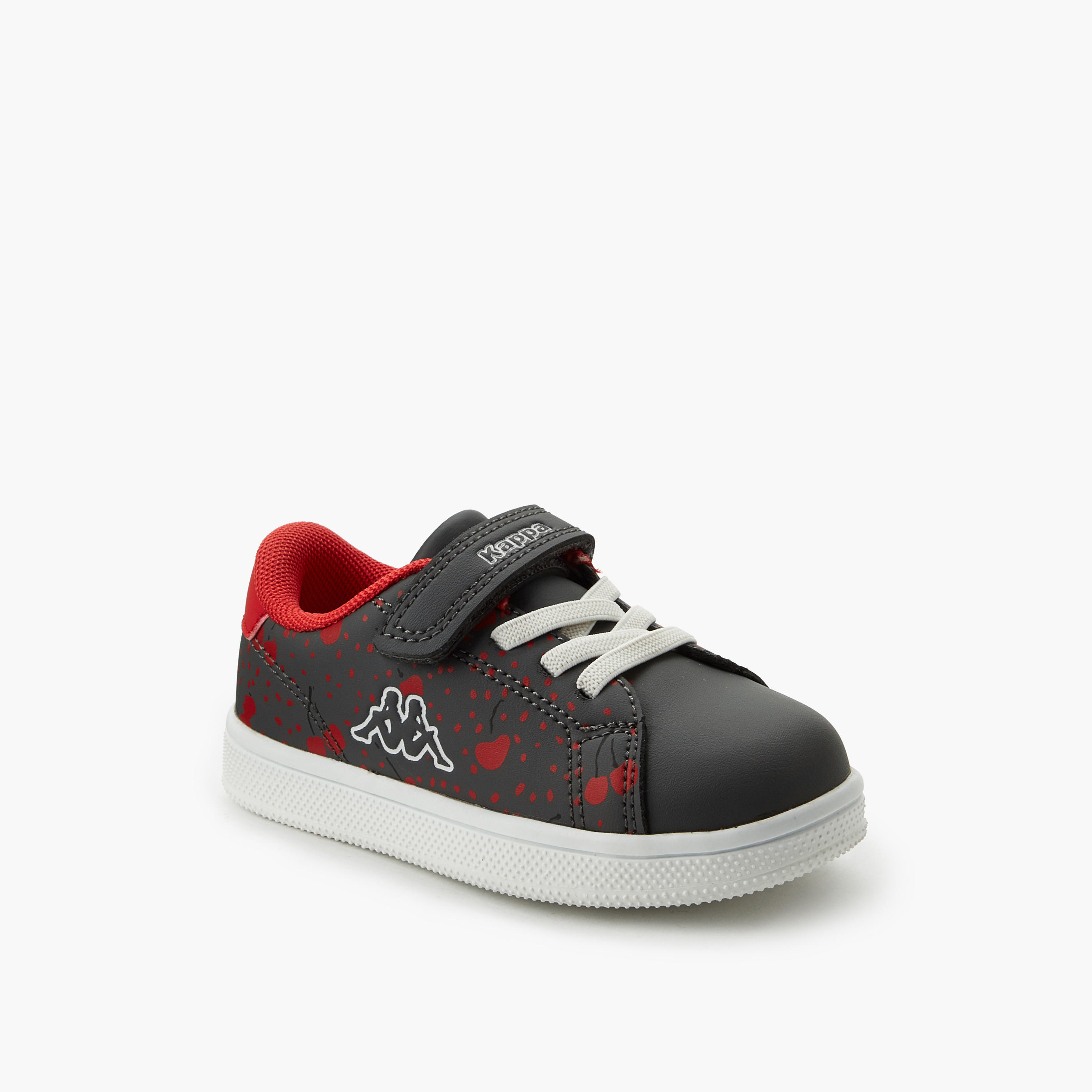 Kappa Girls Hook & Loop Sports Shoes-baby-girls-shoes-closedshoes-image-2