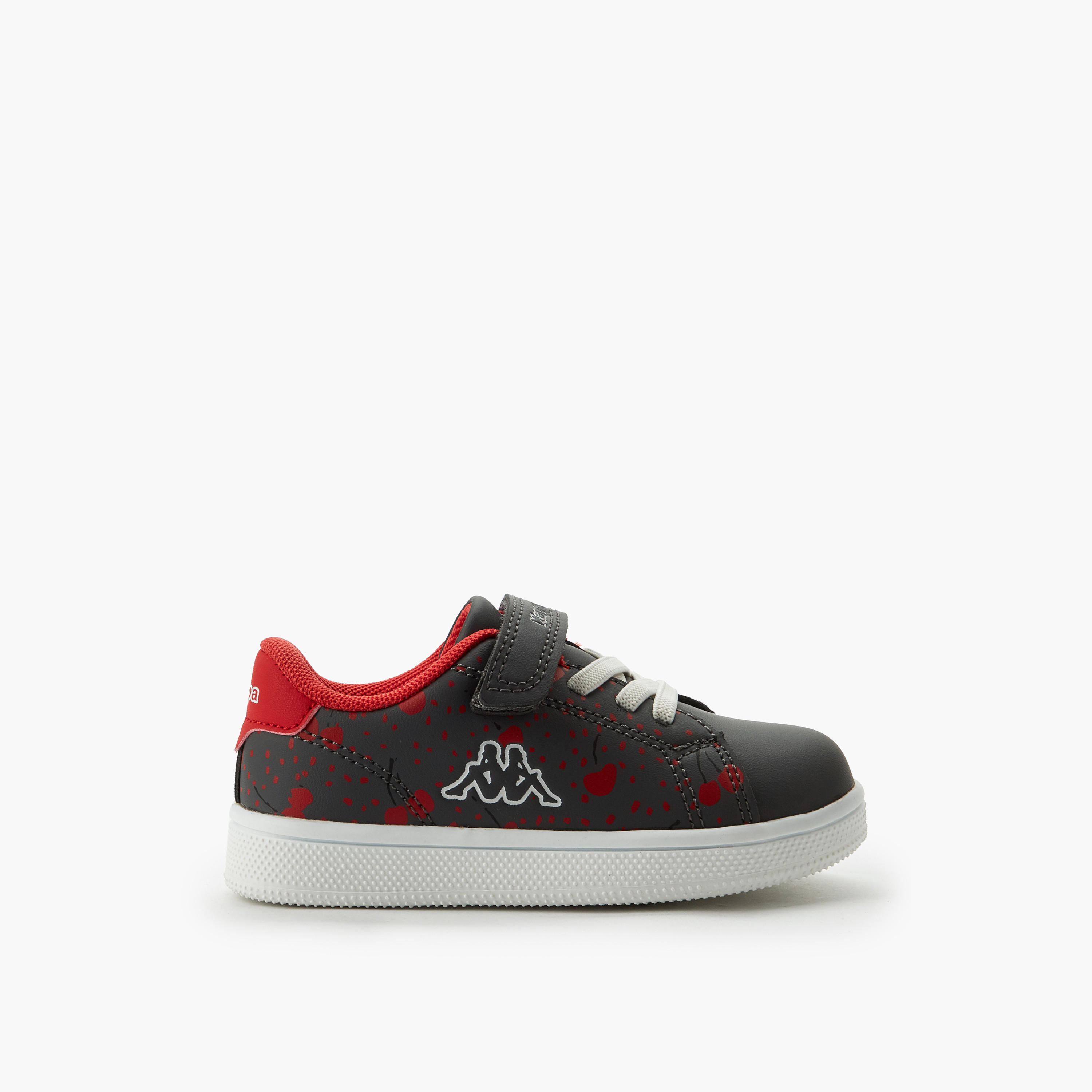 Kappa Girls Hook & Loop Sports Shoes-baby-girls-shoes-closedshoes-image-3