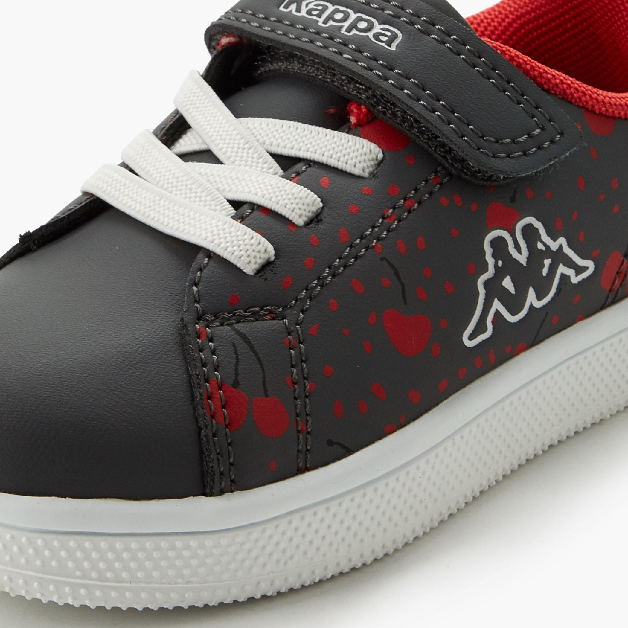 Kappa Girls Hook & Loop Sports Shoes-baby-girls-shoes-closedshoes-image-4