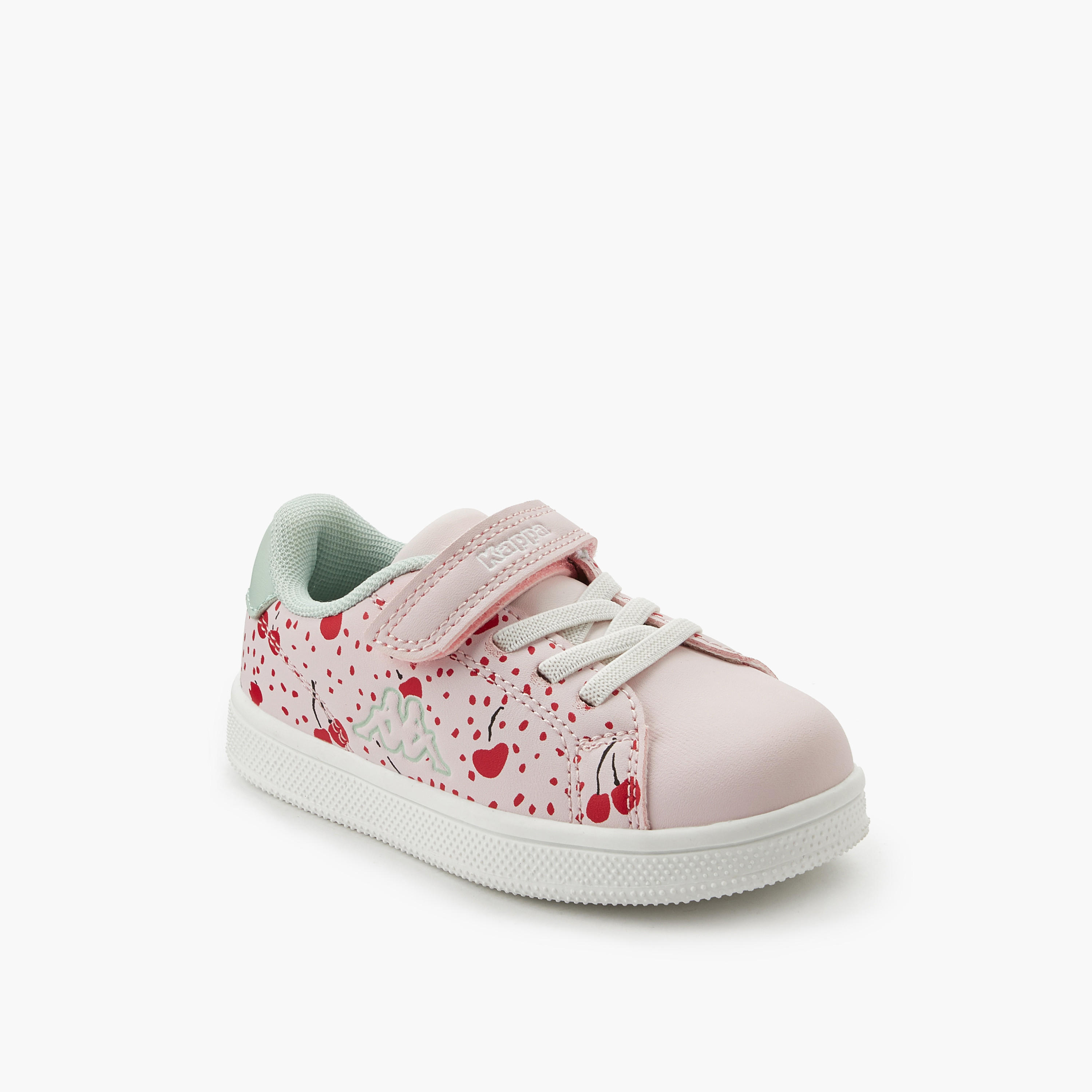 Kappa Girls Hook & Loop Sports Shoes-baby-girls-shoes-closedshoes-image-2