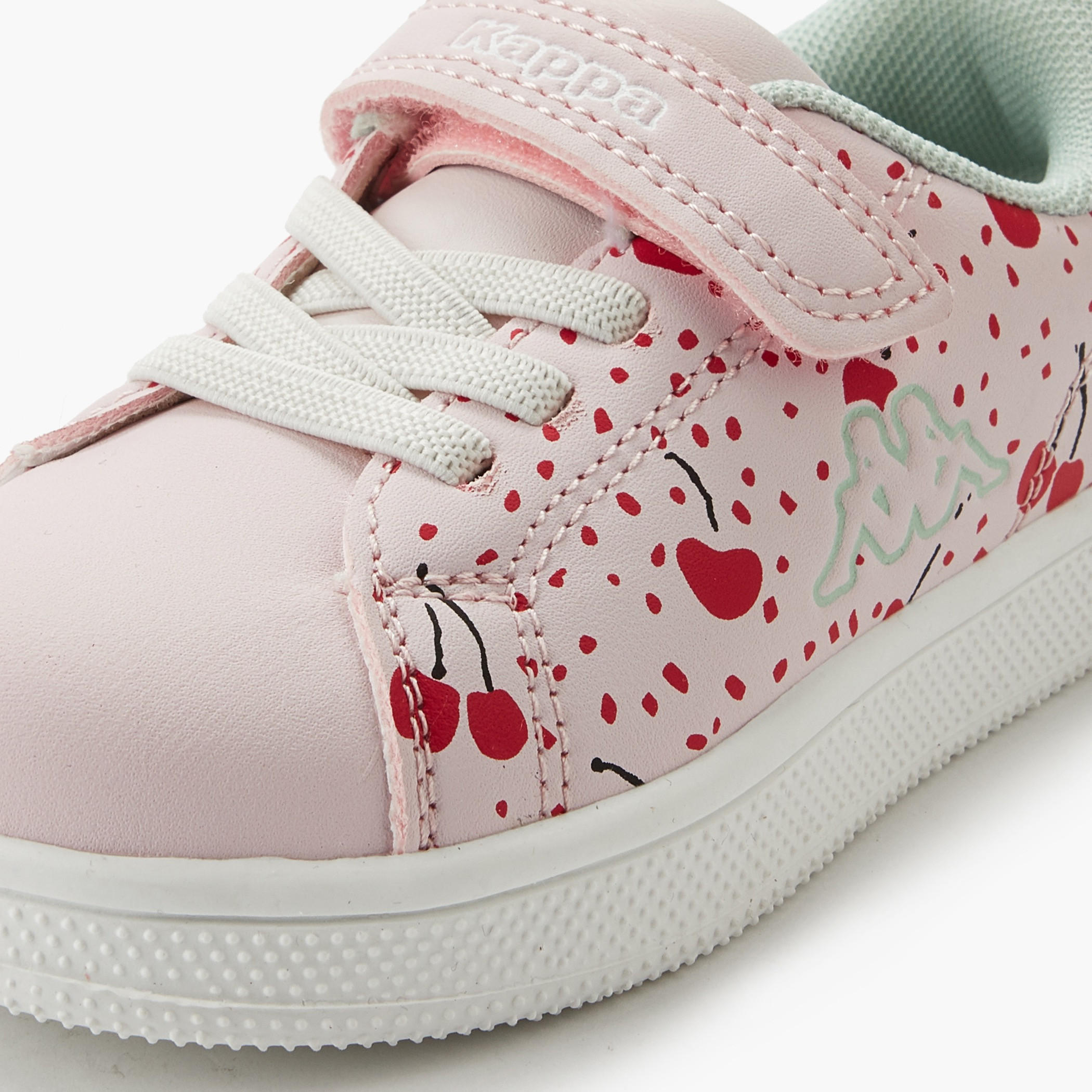 Kappa Girls Hook & Loop Sports Shoes-baby-girls-shoes-closedshoes-image-4