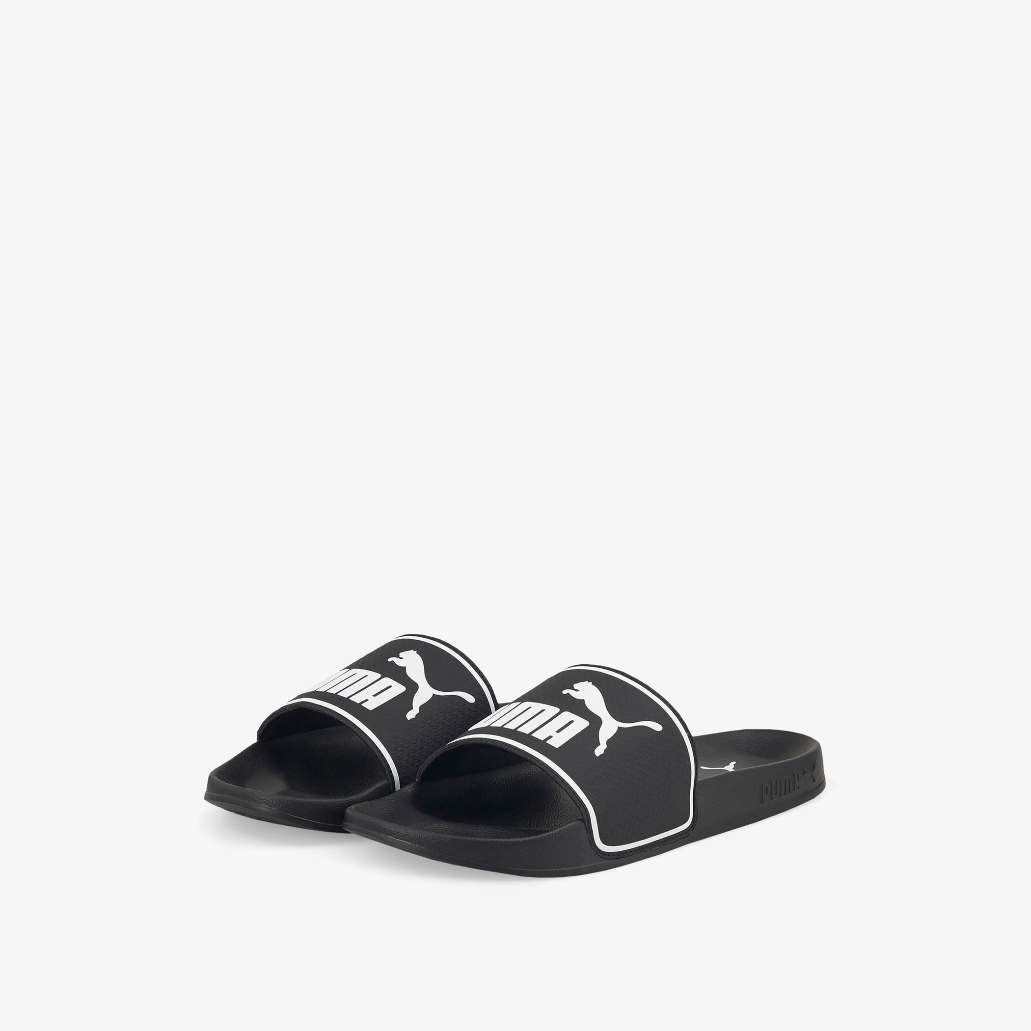 Puma Men's Logo Print Slip-On Slide Slippers-men-shoes-flipflopsandslides-image-2