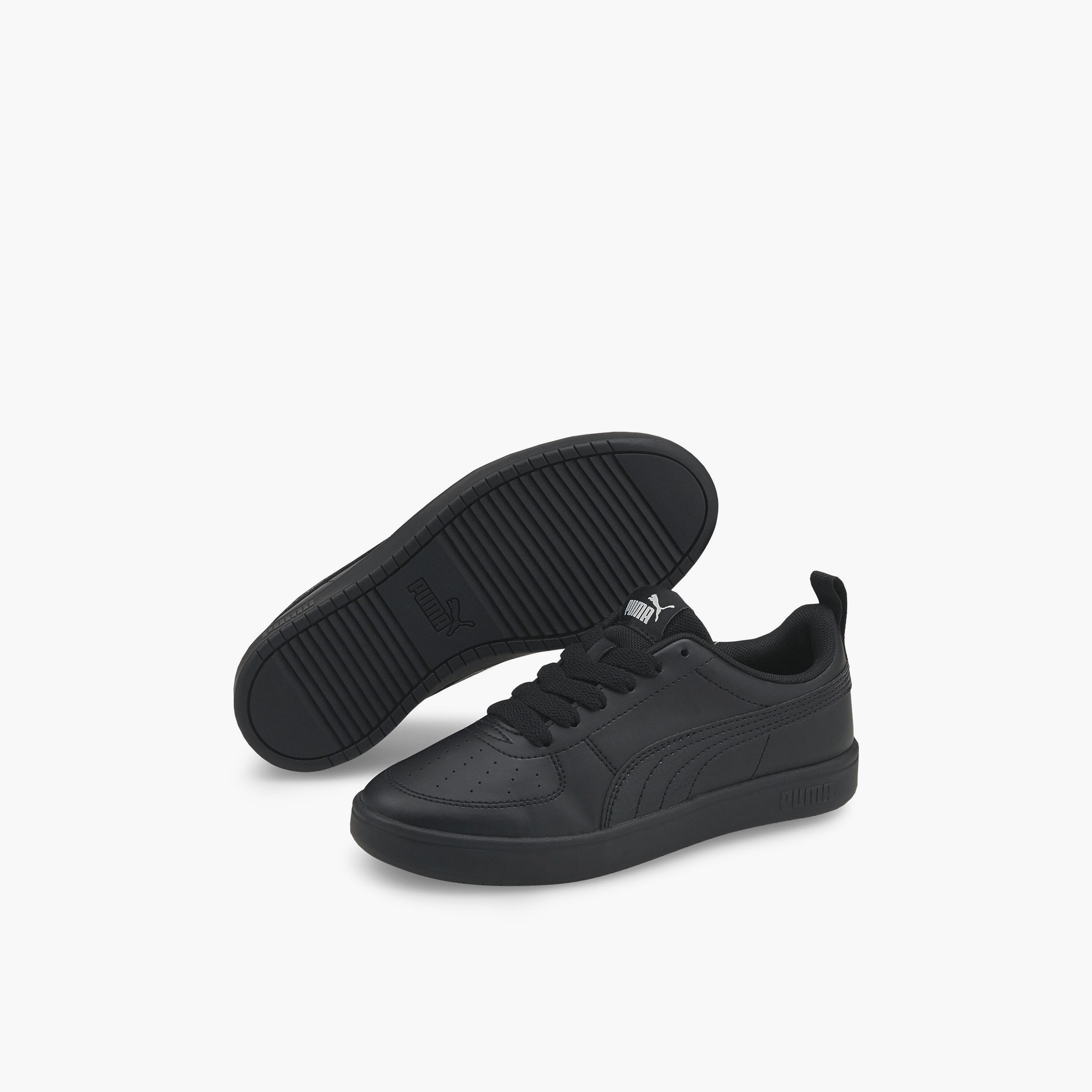 Puma Kids Rickie Lace-Up Ankle Sneakers-girls-shoes-sneakers-image-1