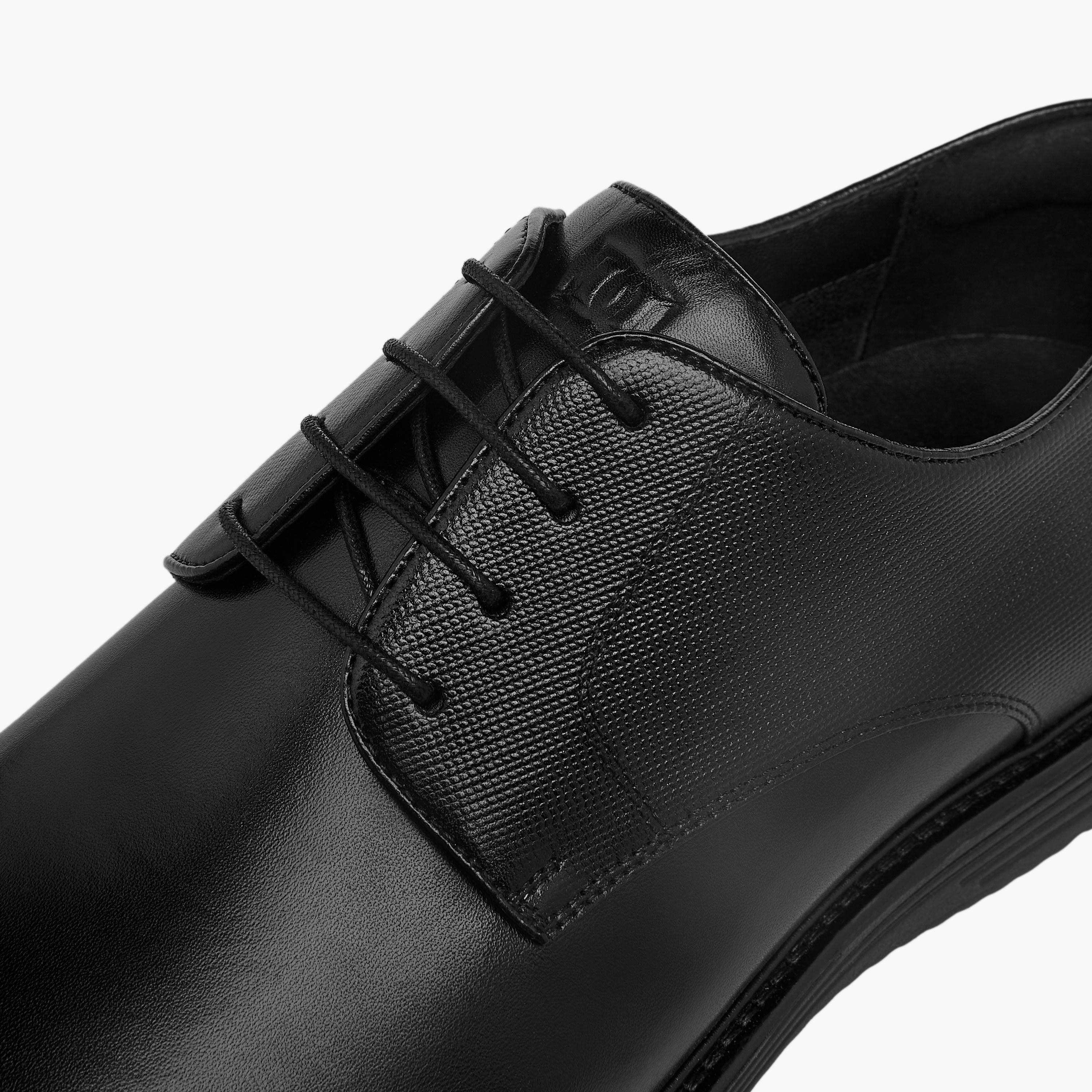 Duchini Men Genuine Leather Lace-Up Derby Shoes-men-shoes-formalshoes-image-4